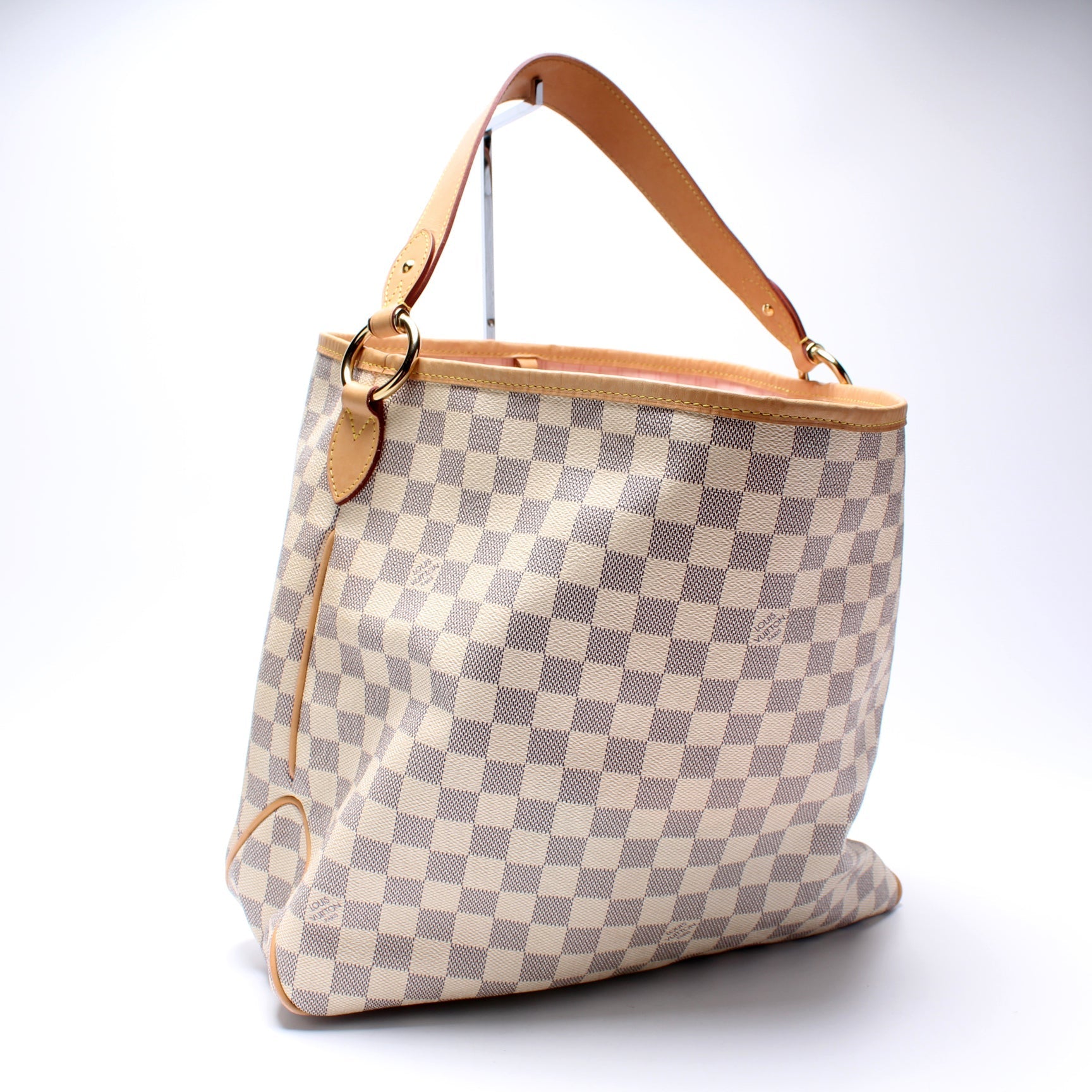 Louis Vuitton Delightful MM Azur Damier Handbag Azur 1