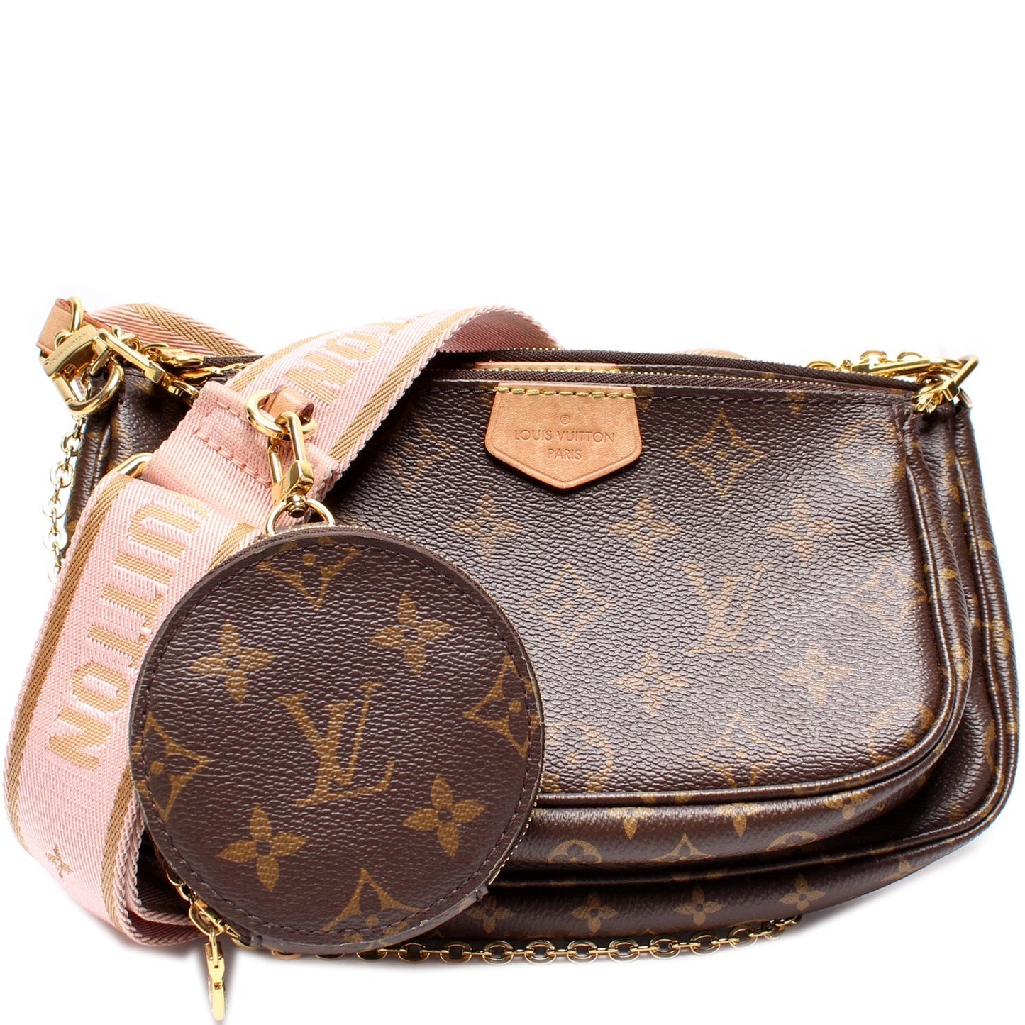 Louis Vuitton Multi Pochette Monogram Clutch Bag Monogram 10