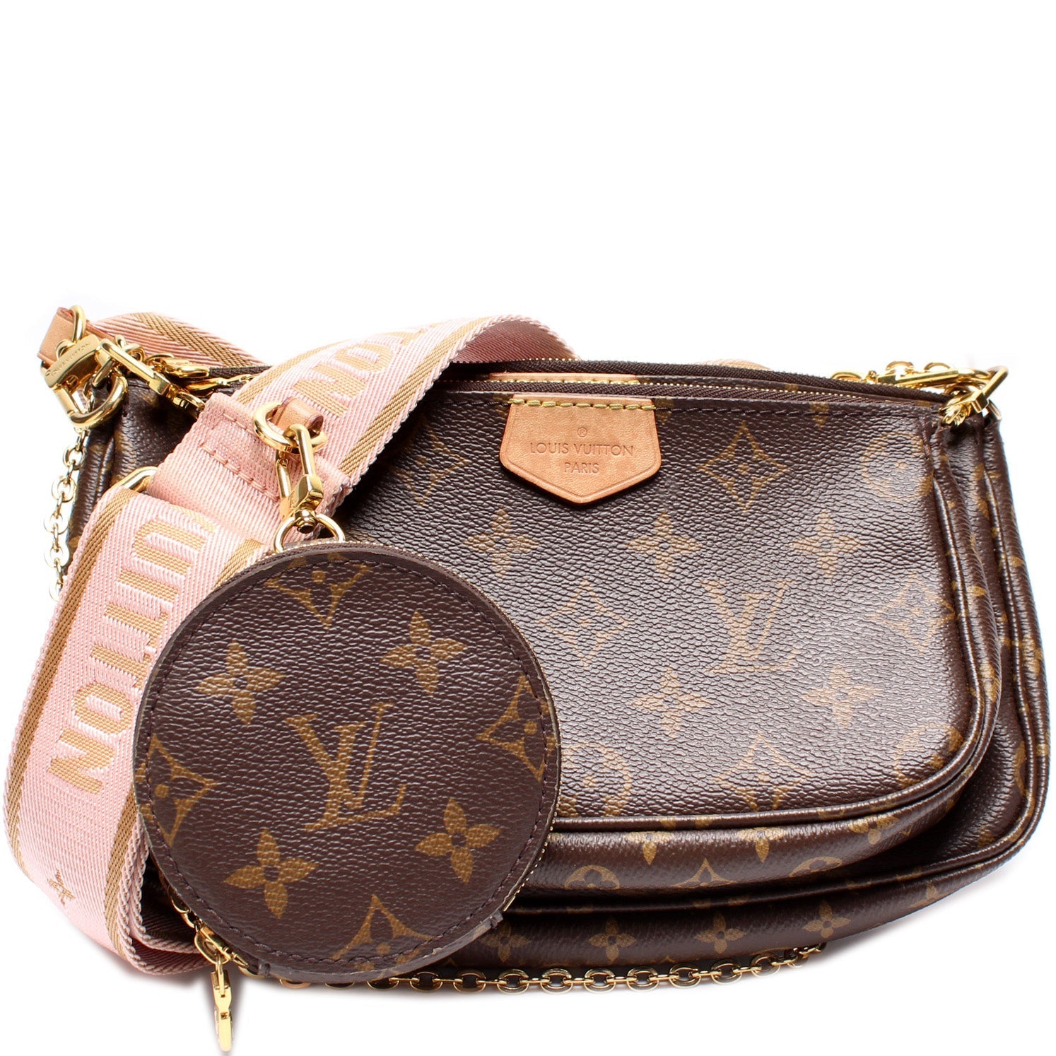 Louis Vuitton Multi Pochette Monogram Clutch Bag Monogram 10