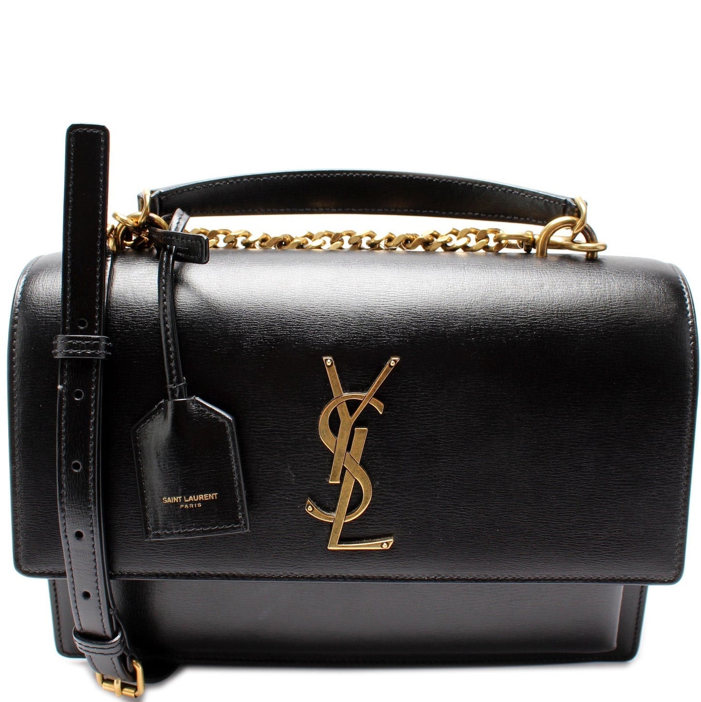 YSL Saint Laurent Sunset Smooth Bag Leather Medium Travel Bag Smooth Leather 1