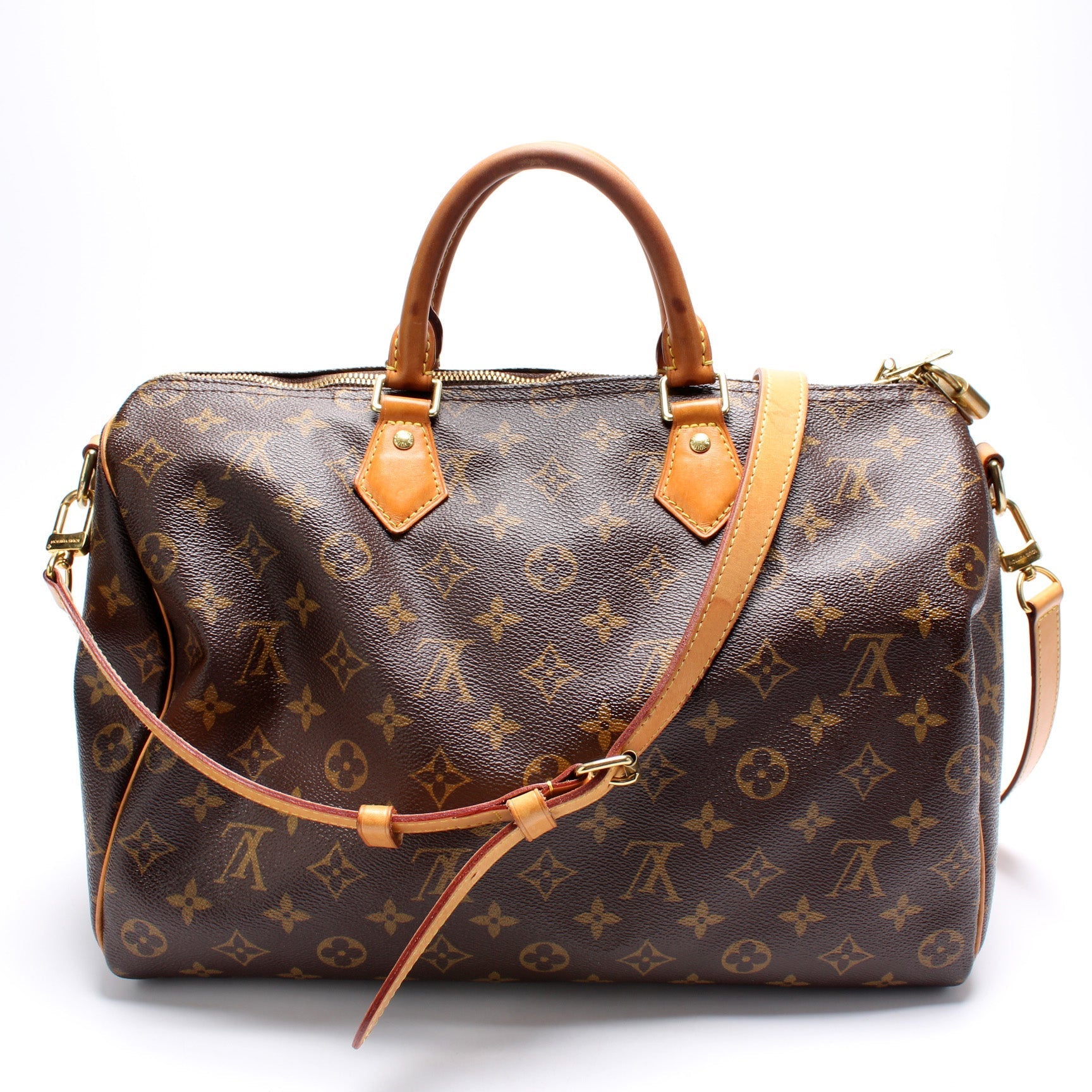 Louis Vuitton Speedy 35 Bandouliere Monogram Handbag Bandouliere Monogram