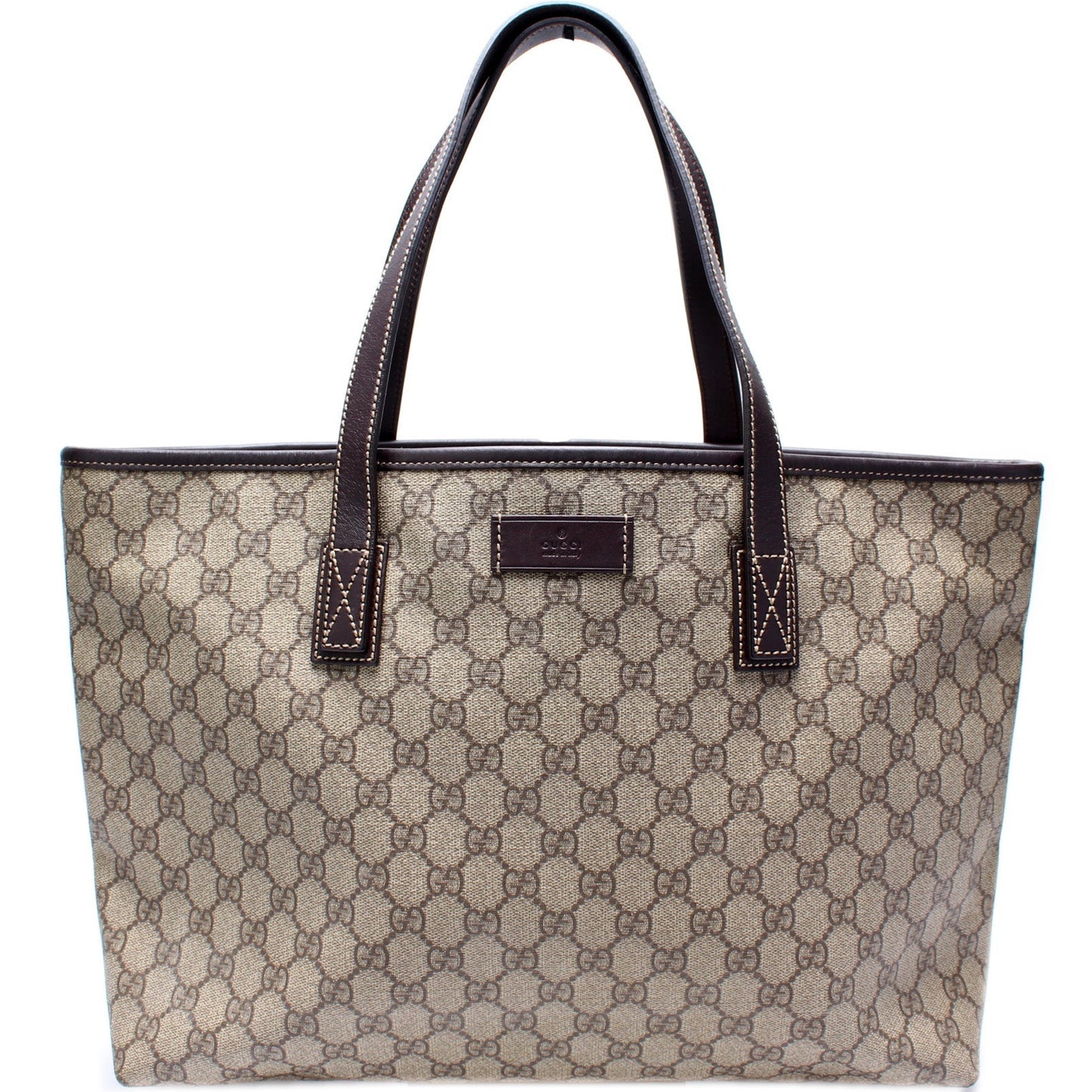Gucci GG Supreme Zip Medium Tote Bag Tote 2