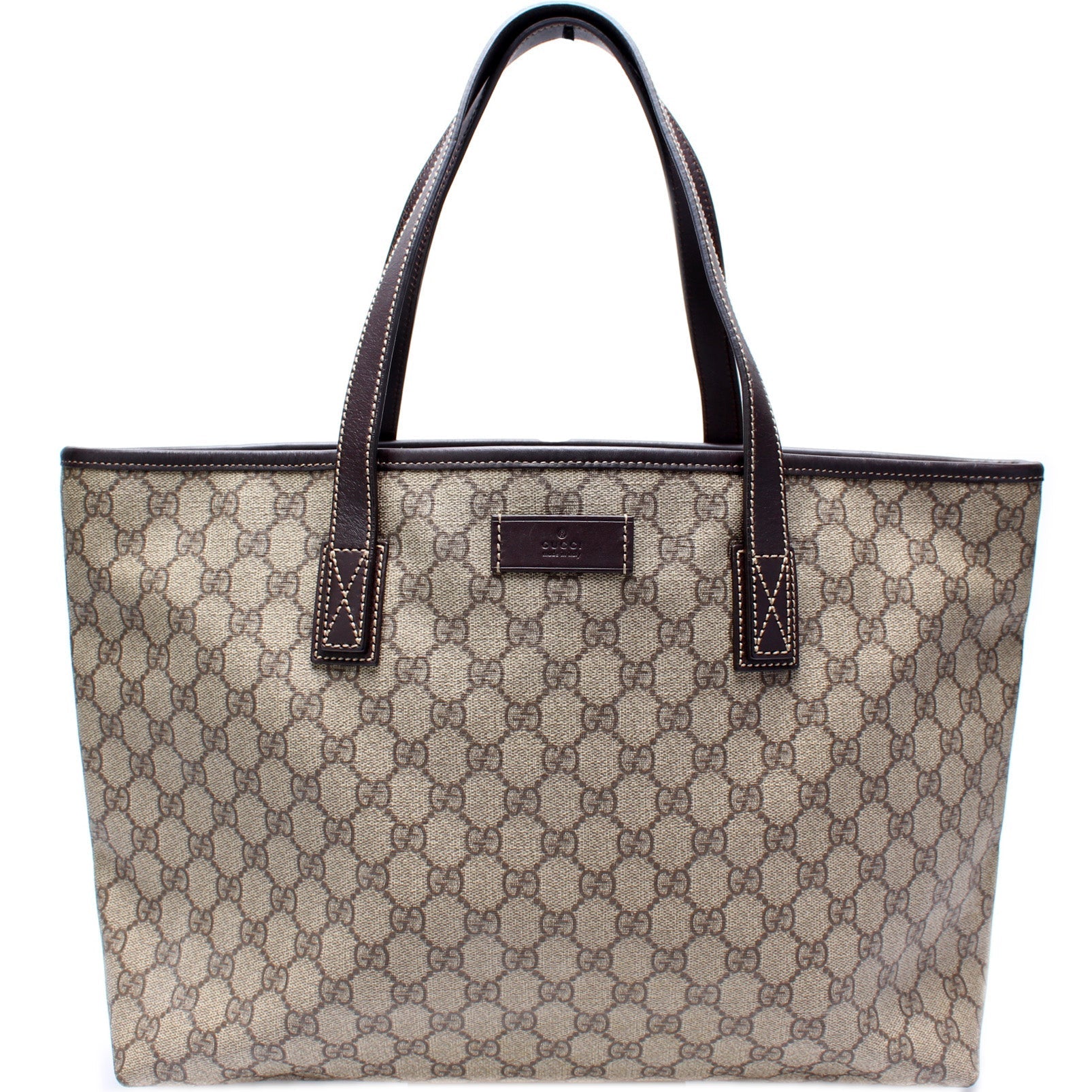 Gucci GG Supreme Zip Medium Tote Bag Tote 2