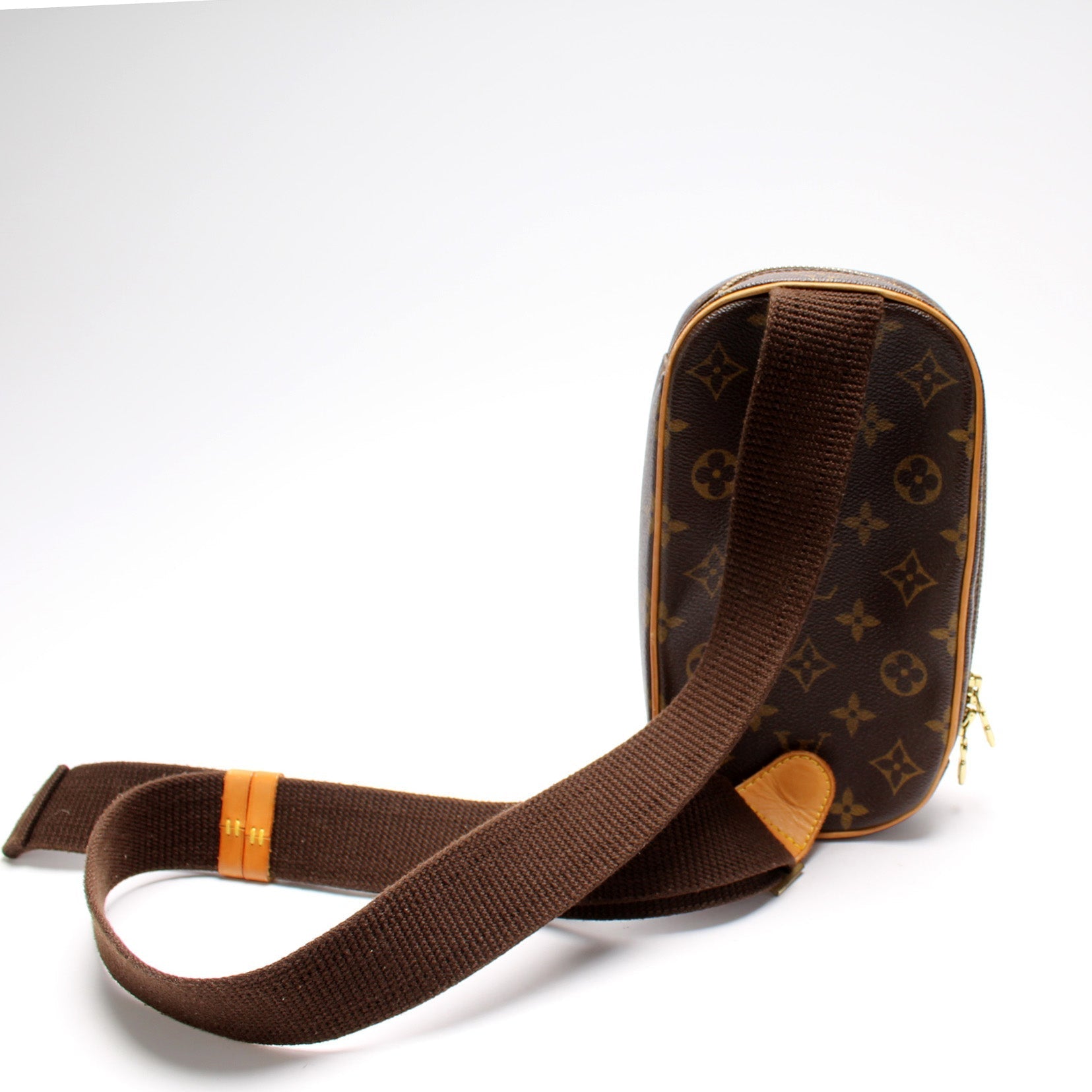 Louis Vuitton Pochette Gange Monogram Clutch Bag Monogram 10