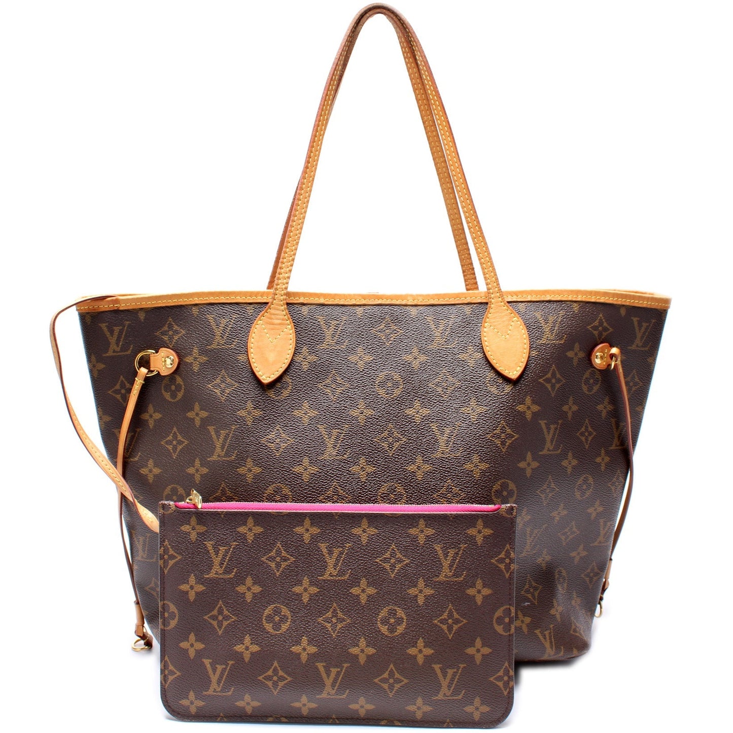 Louis Vuitton Neverfull W MM Monogram Wallet Case Mm Monogram