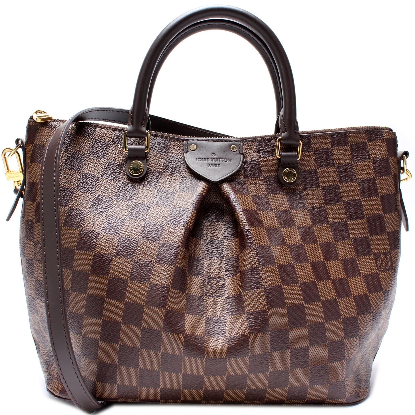 Louis Vuitton Siena Ebene MM Damier Handbag Damier Ebene
