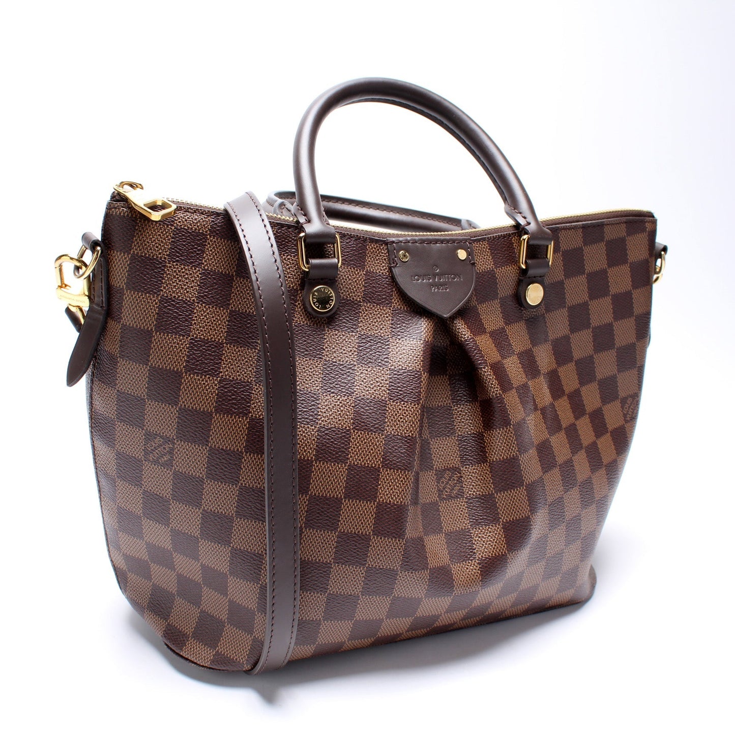 Louis Vuitton Siena Ebene MM Damier Handbag Damier Ebene