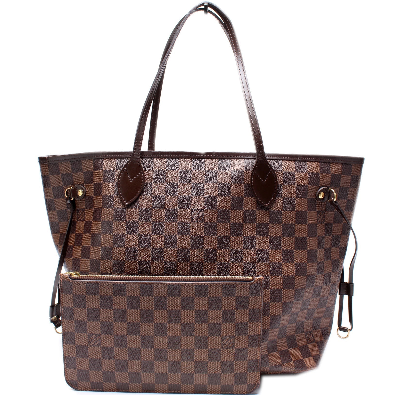 Louis Vuitton Neverfull w MM Ebene Damier Wallet Case Ebene 9