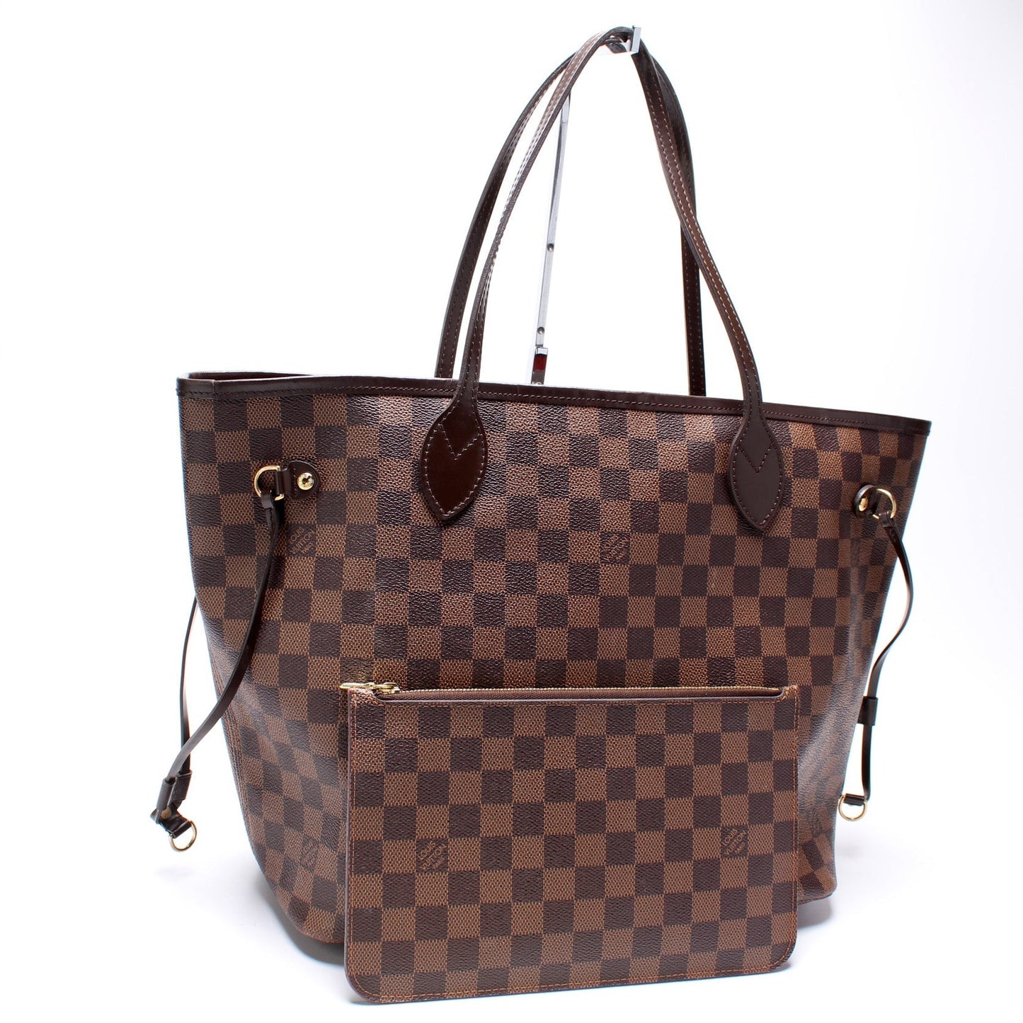 Louis Vuitton Neverfull w MM Ebene Damier Wallet Case Ebene 9