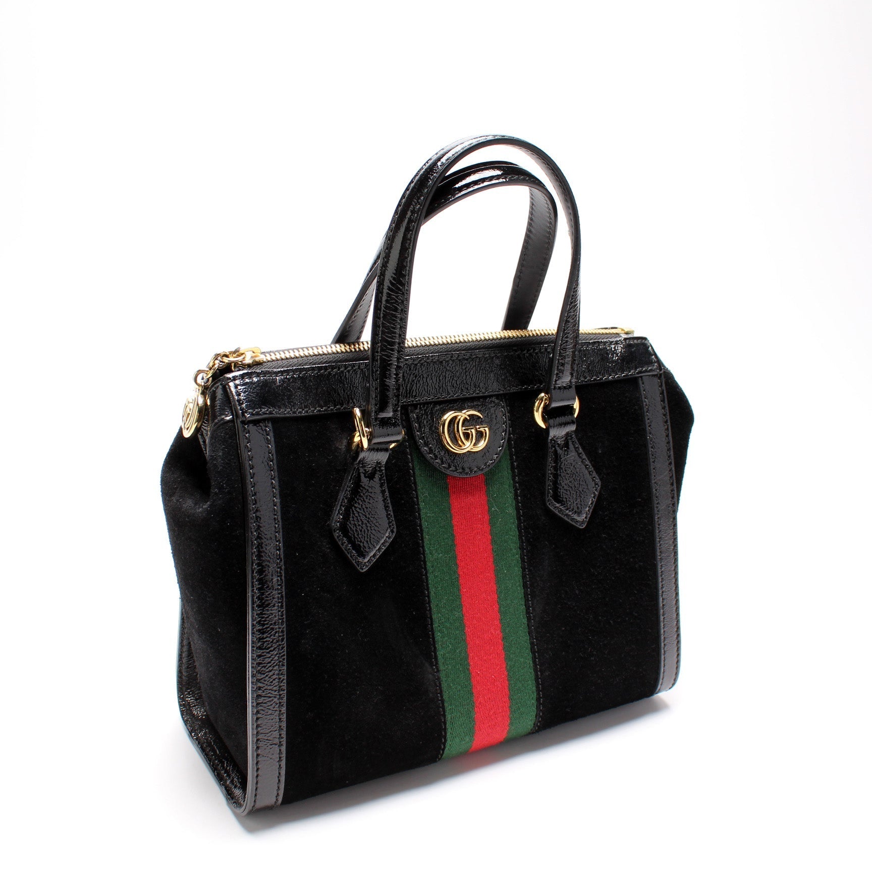 Gucci Ophidia Suede Small Tote Bag