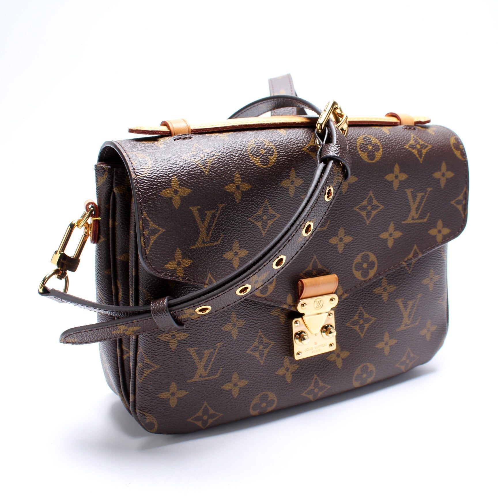 Louis Vuitton Pochette Metis Monogram Clutch Bag Monogram 15