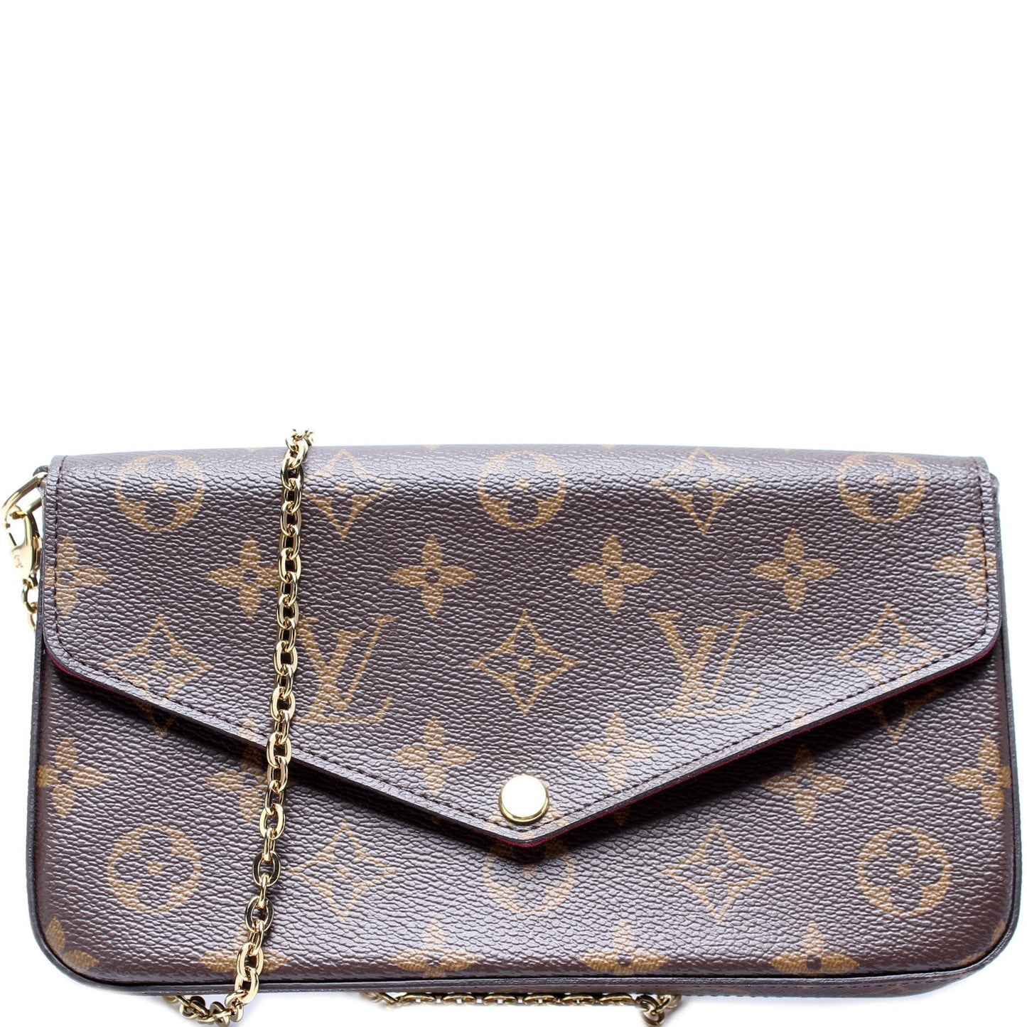 Louis Vuitton Pochette Felicie Monogram Clutch Bag Monogram 3