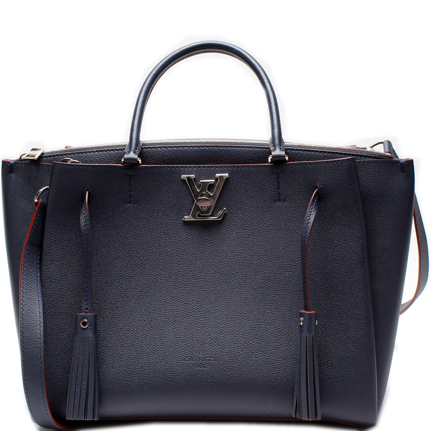 Louis Vuitton Lockmeto Calfskin Handbag Calfskin 3