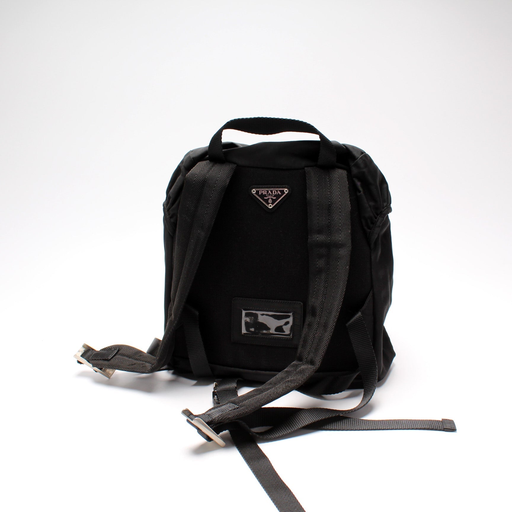 Prada V Tessuto Backpack Bag Nylon