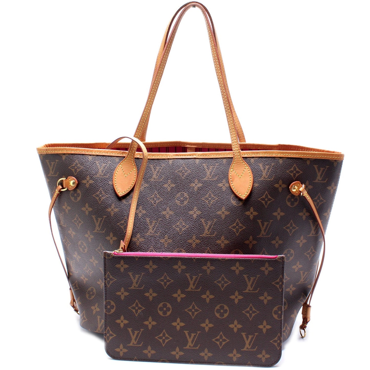 Louis Vuitton Neverfull W MM Monogram Wallet Case Monogram 7