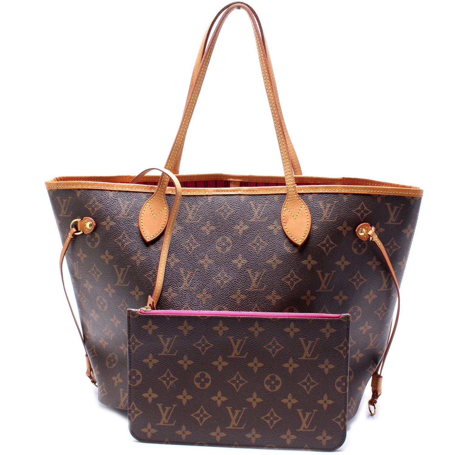 Louis Vuitton Neverfull W MM Monogram Wallet Case Monogram 7
