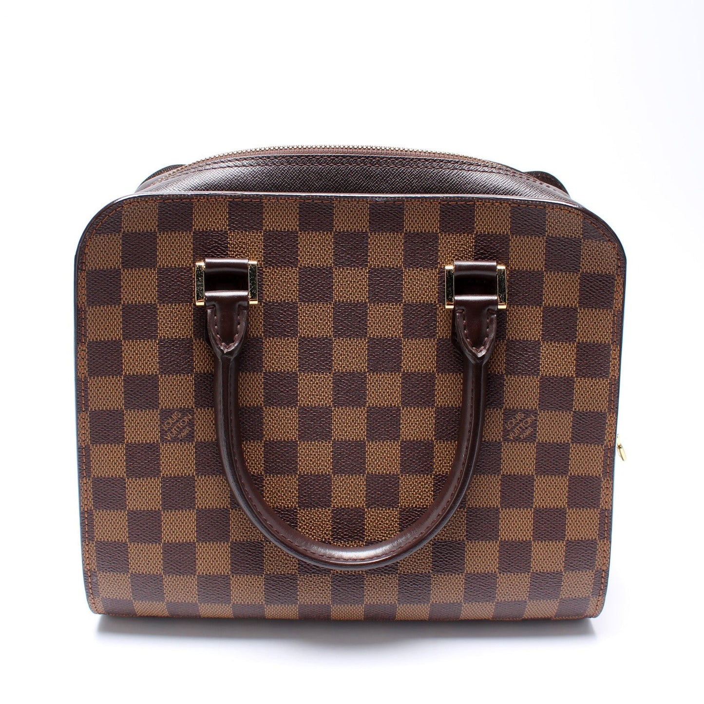 Louis Vuitton Triana Ebene Damier Handbag Damier Ebene