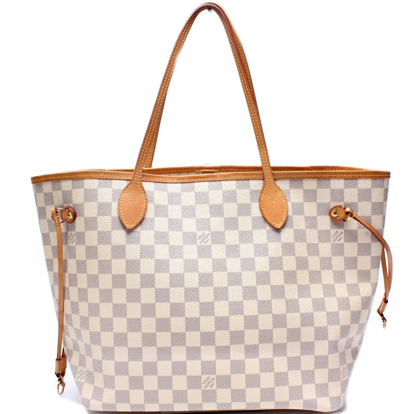Louis Vuitton Neverfull MM Azur Damier Tote Bag Azur 15