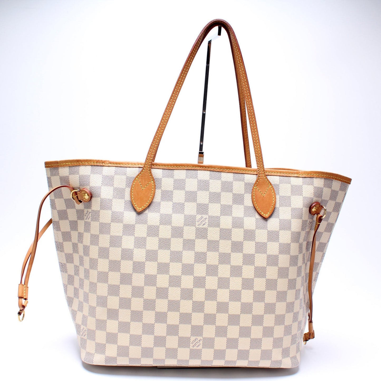 Louis Vuitton Neverfull MM Azur Damier Tote Bag Azur 15