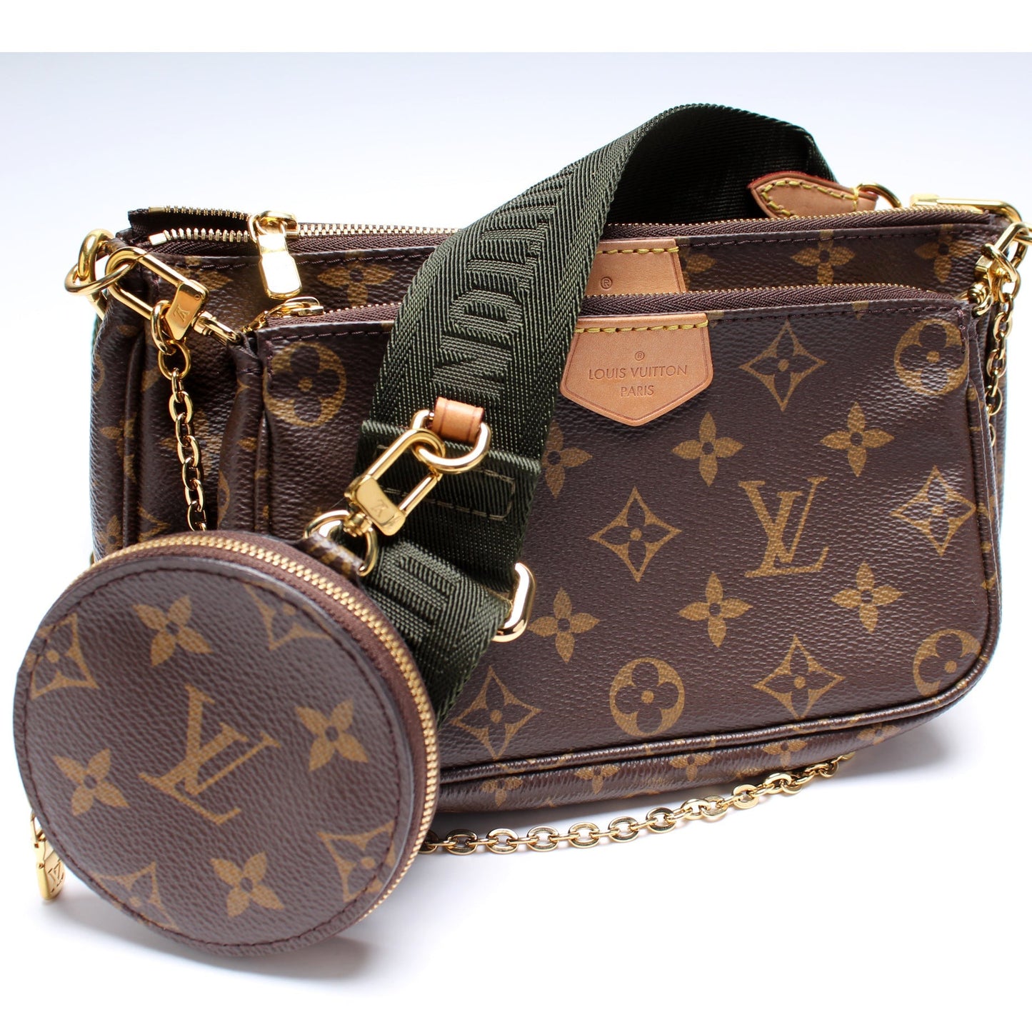 Louis Vuitton Multi Pochette Monogram Clutch Bag Monogram 15