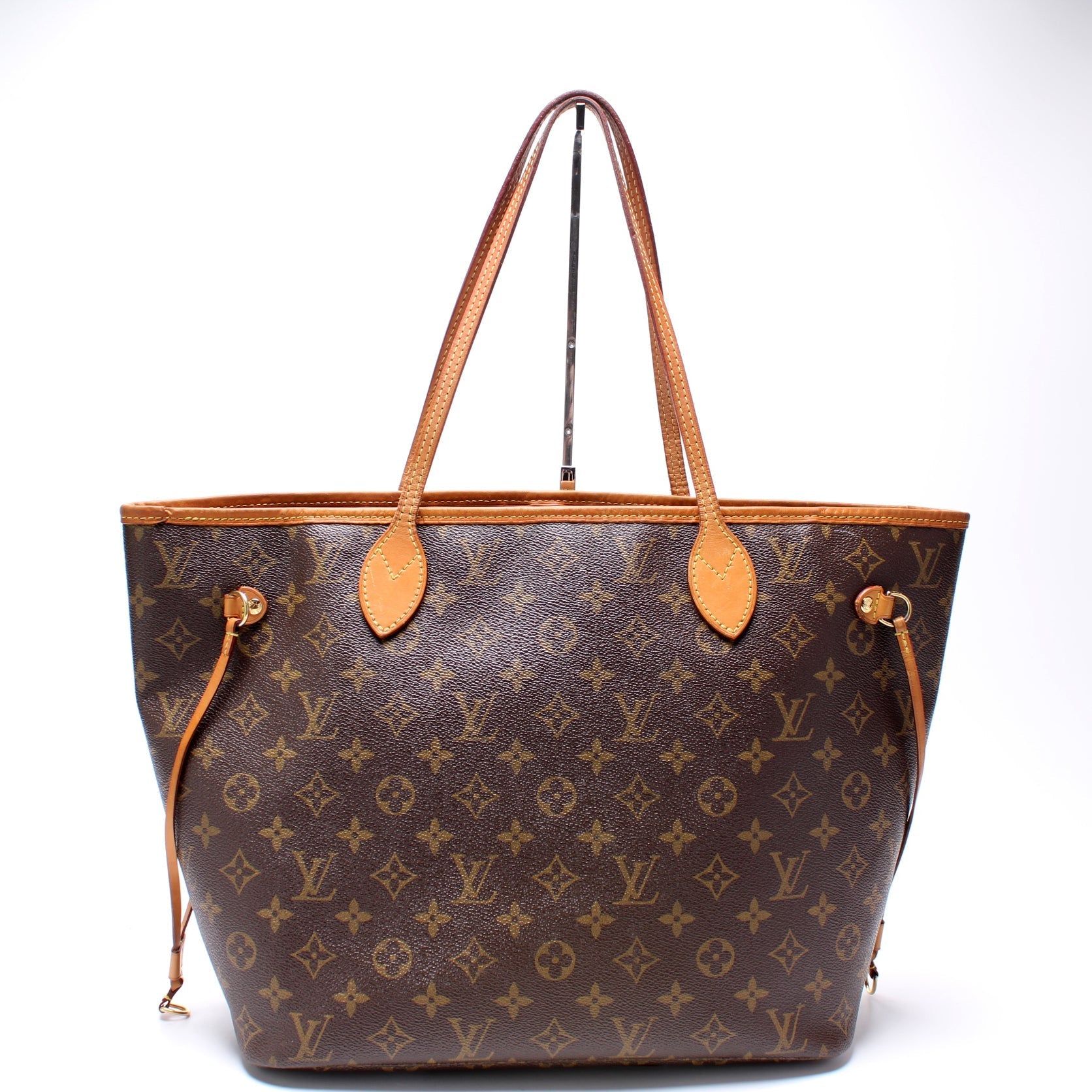 Louis Vuitton Neverfull MM Monogram Tote Bag Monogram 15