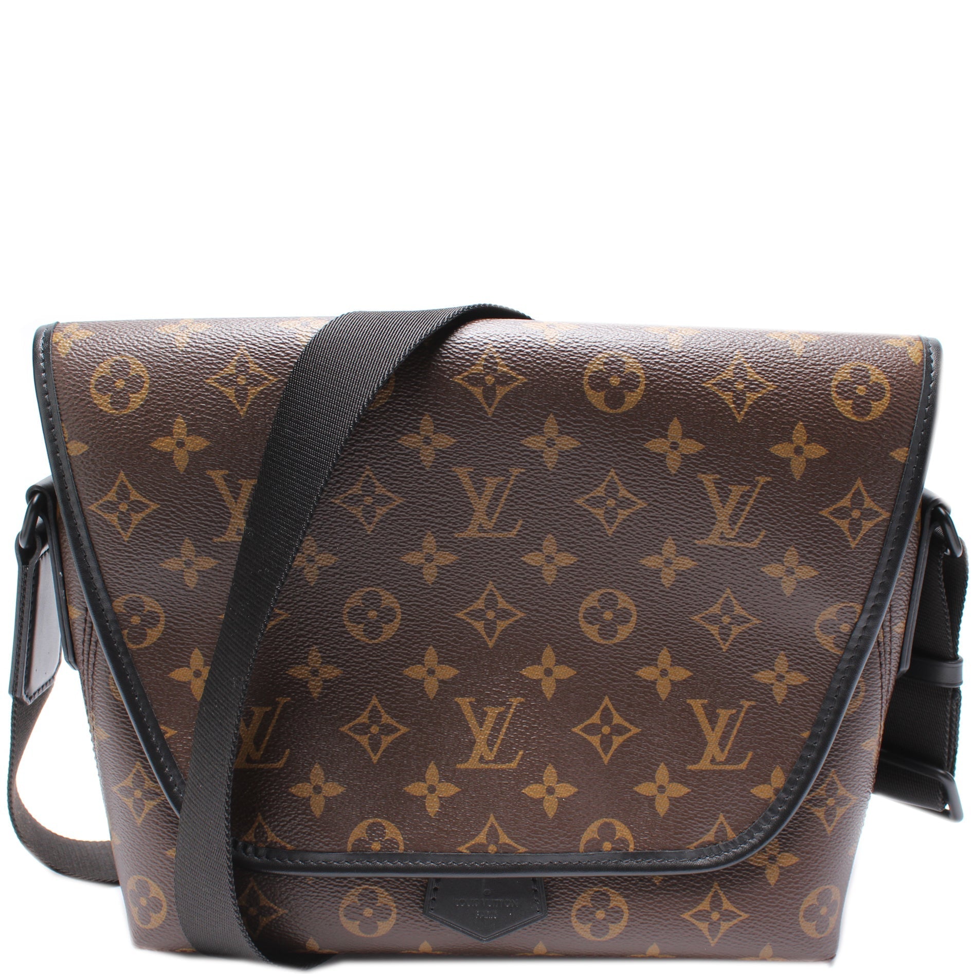 Louis Vuitton Magnetic Messenger Macassar Monogram Crossbody Bag