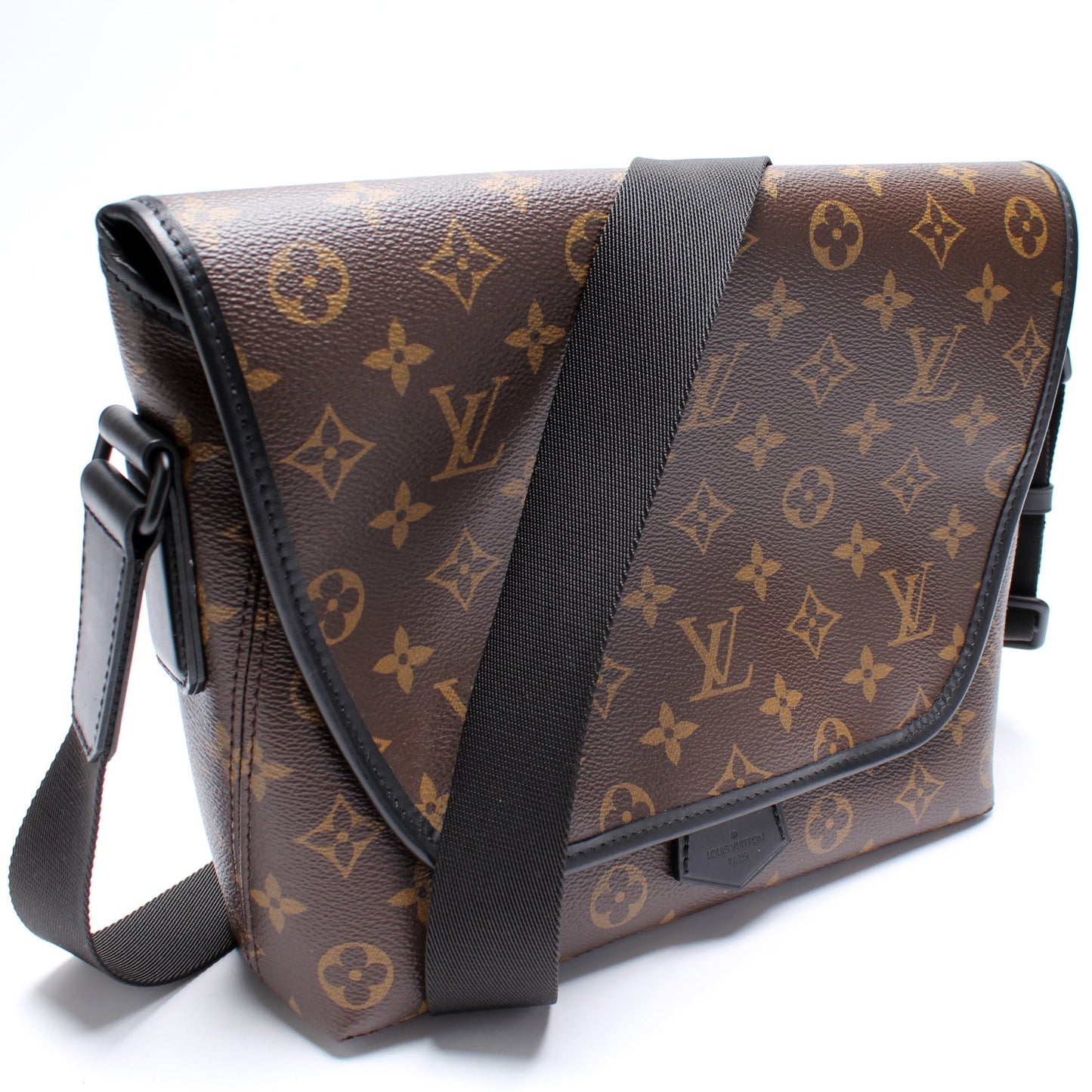 Louis Vuitton Magnetic Messenger Macassar Monogram Crossbody Bag