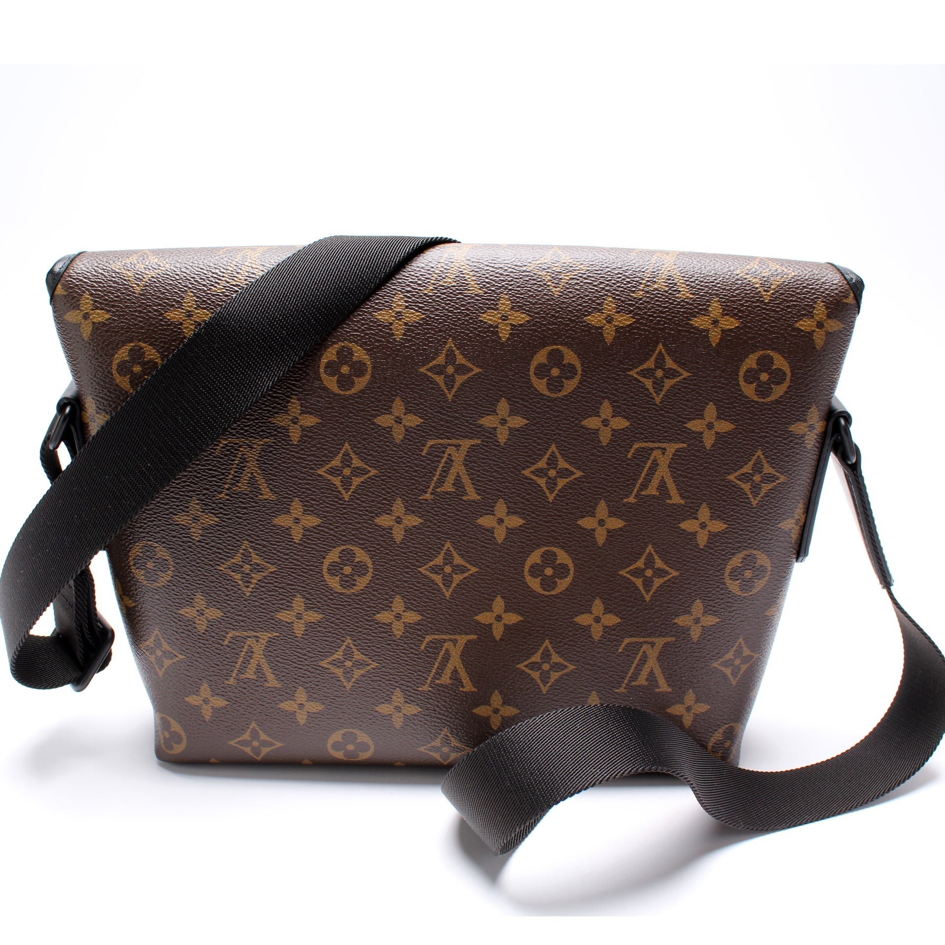 Louis Vuitton Magnetic Messenger Macassar Monogram Crossbody Bag