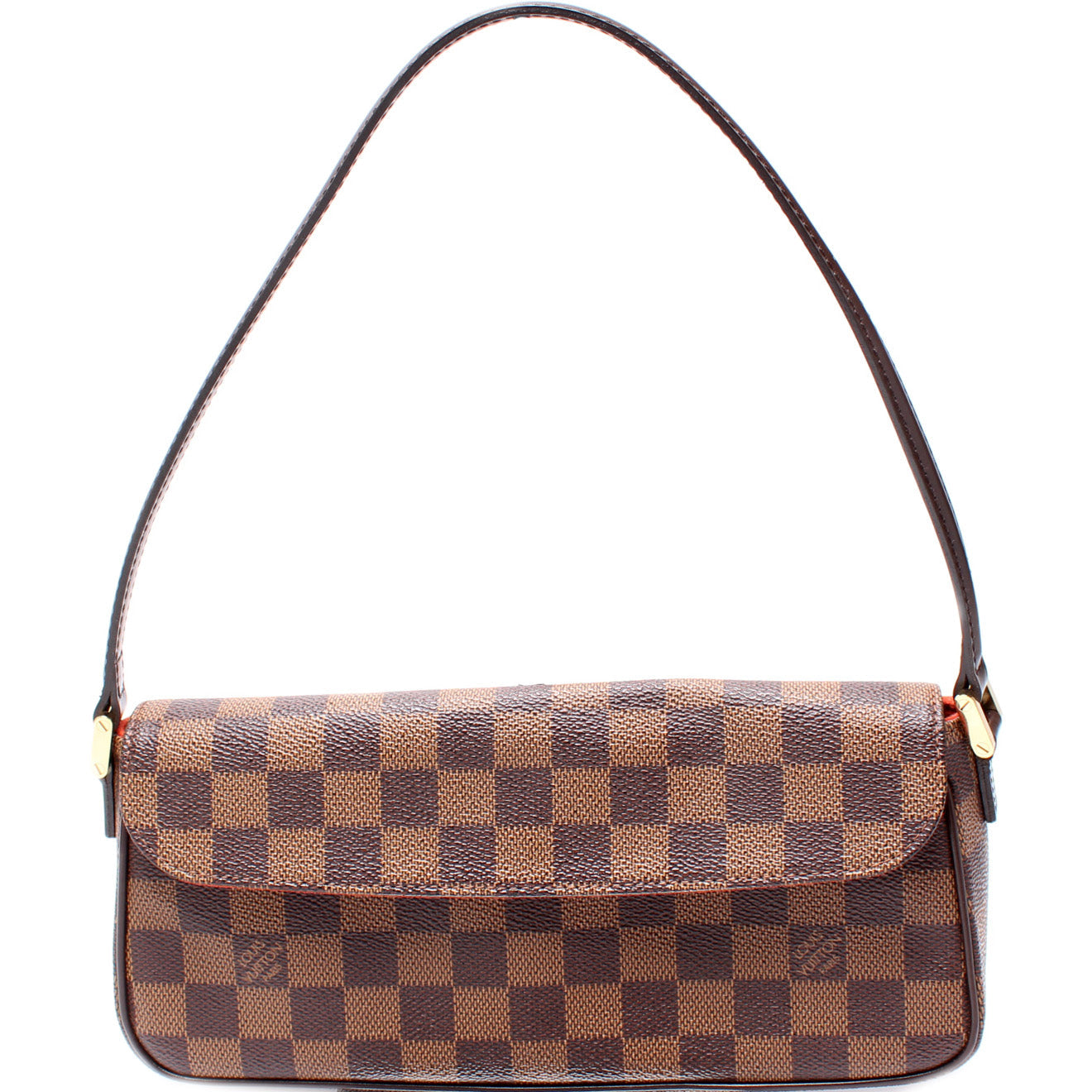 Louis Vuitton Recoleta Ebene Damier Handbag