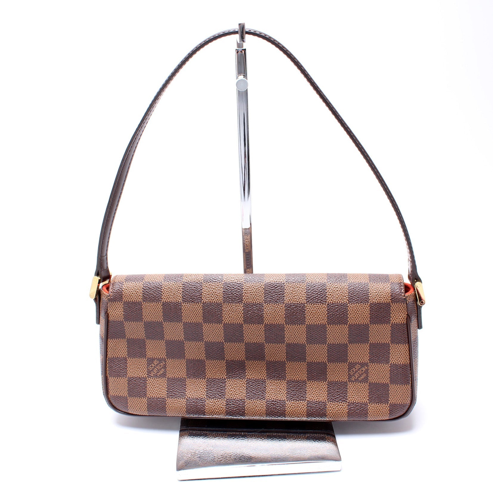 Louis Vuitton Recoleta Ebene Damier Handbag