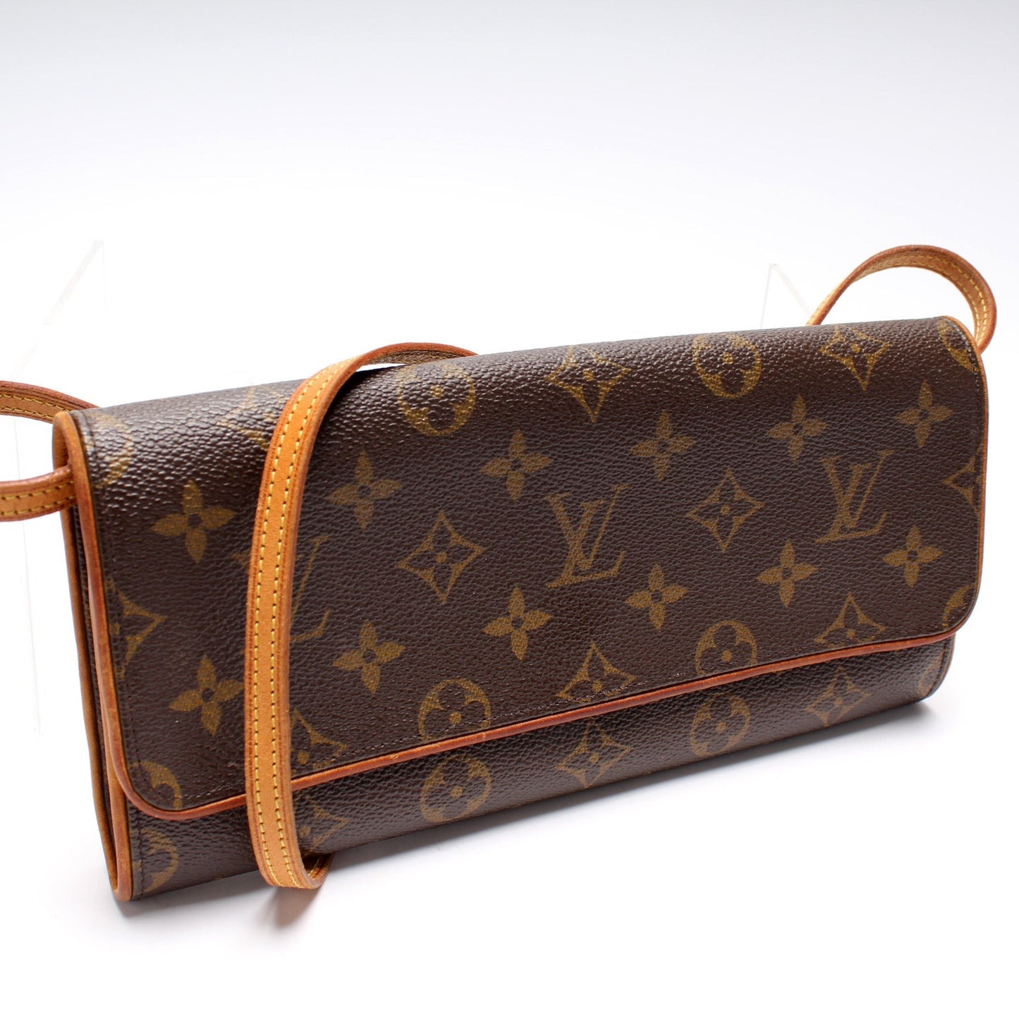 Louis Vuitton Pochette Twin GM Monogram Clutch Bag Monogram 8