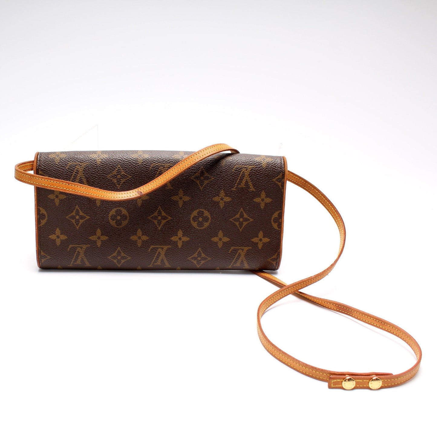 Louis Vuitton Pochette Twin GM Monogram Clutch Bag Monogram 8