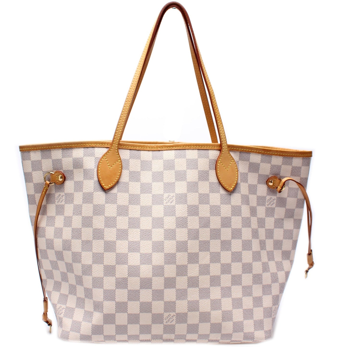 Louis Vuitton Neverfull MM Azur Damier Tote Bag Azur 13
