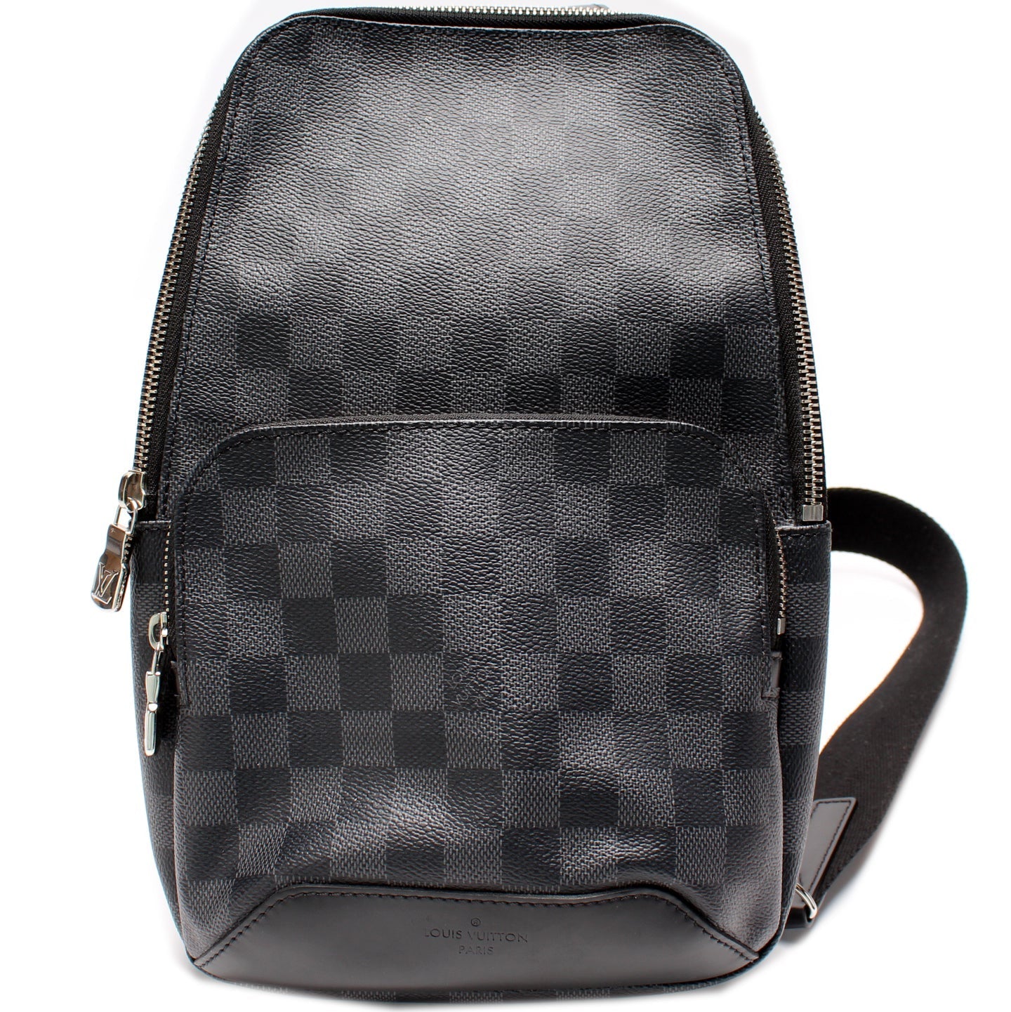 Louis Vuitton Avenue Sling Graphite Damier Crossbody Bag Graphite 1