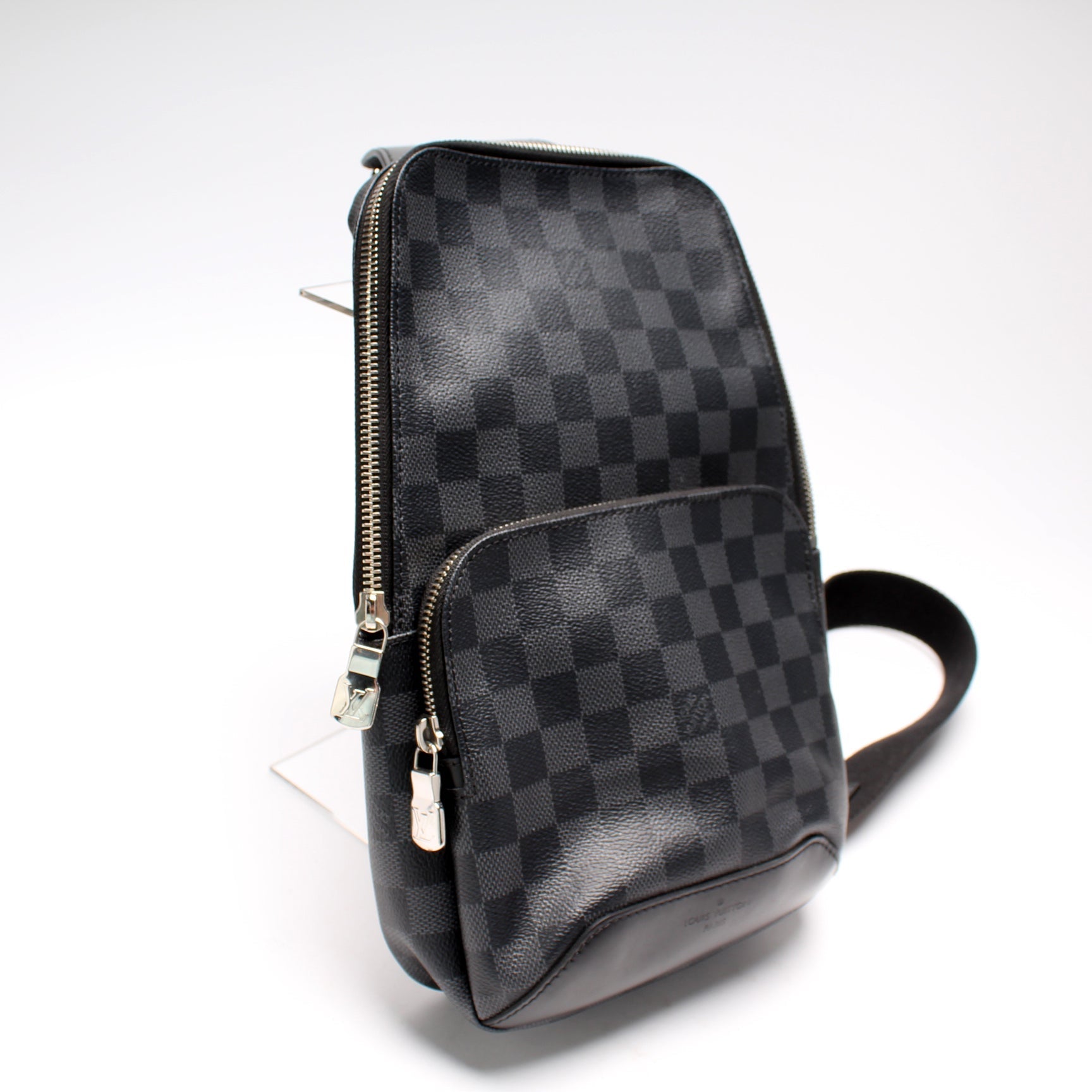 Louis Vuitton Avenue Sling Graphite Damier Crossbody Bag Graphite 1