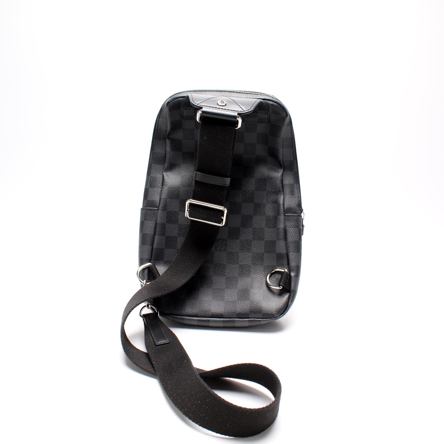 Louis Vuitton Avenue Sling Graphite Damier Crossbody Bag Graphite 1