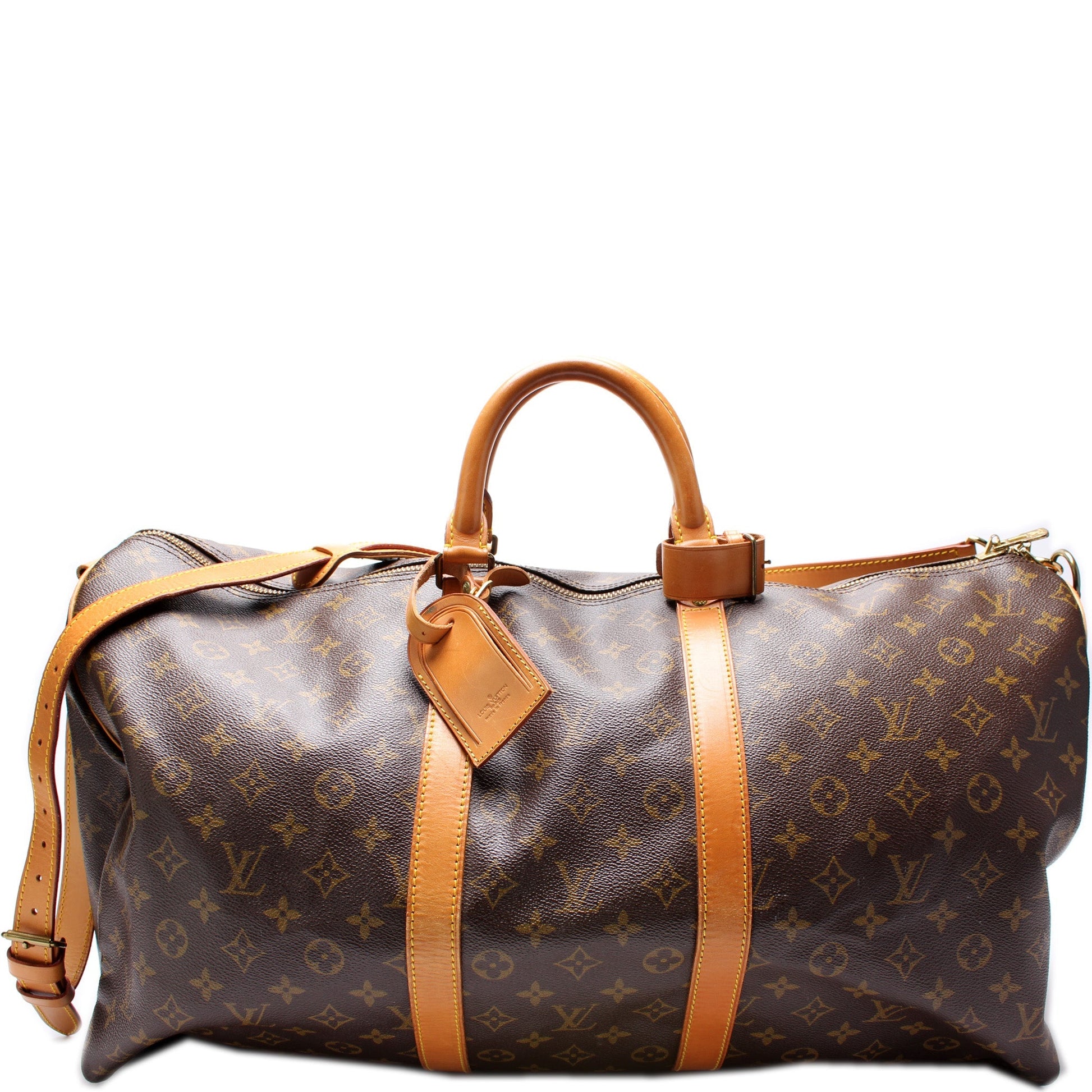 Louis Vuitton Keepall 55 Bandouliere Monogram Travel Bag Bandouliere 4