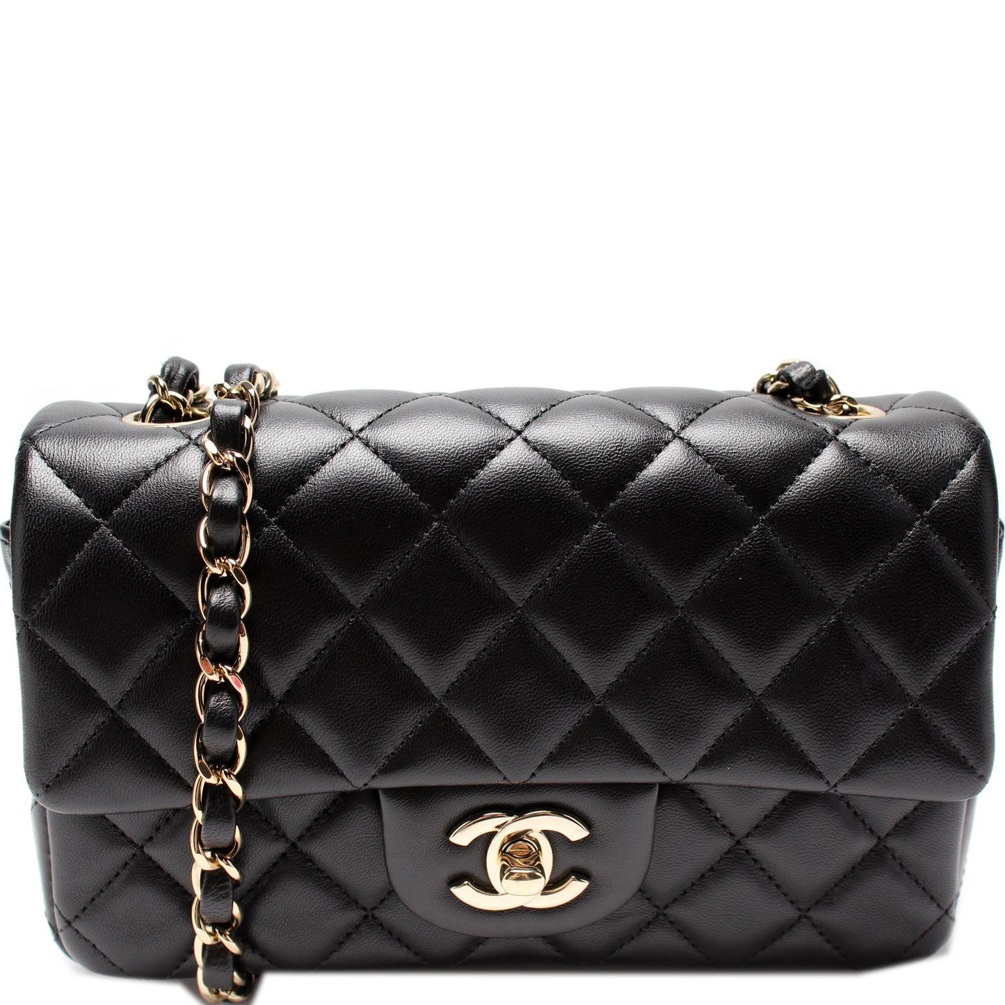 Chanel Classic Flap Rectangle Lambskin 32+M Mini Bag