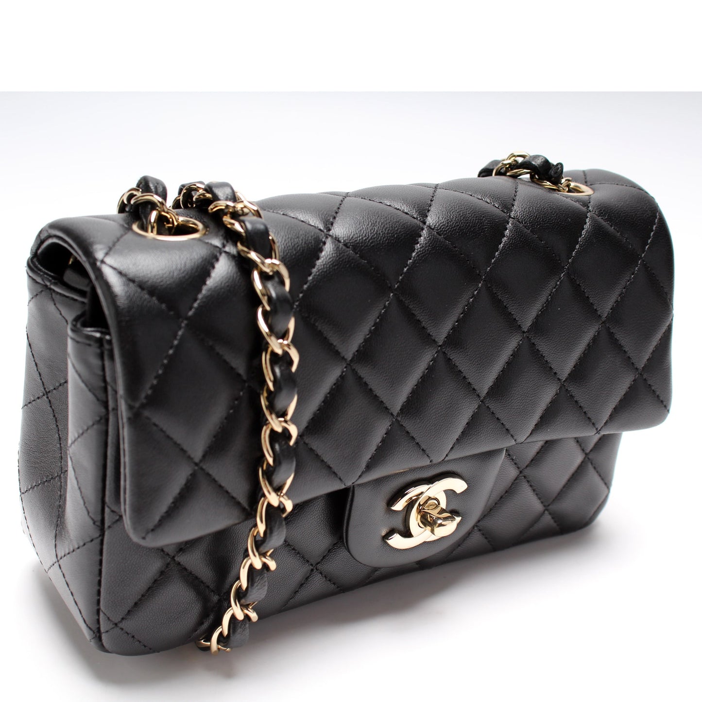 Chanel Classic Flap Rectangle Lambskin 32+M Mini Bag