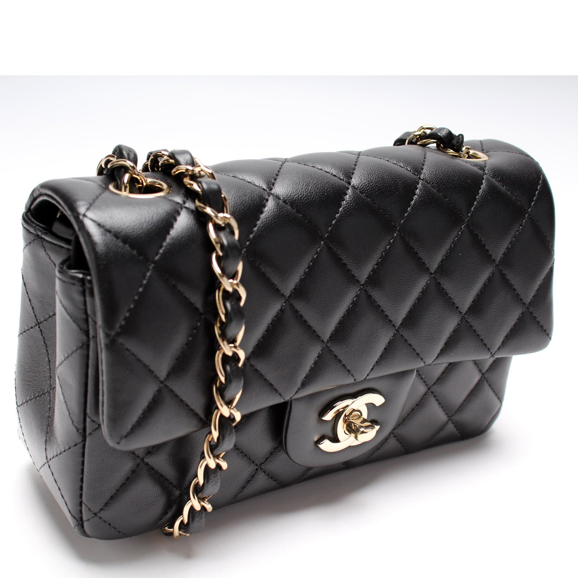 Chanel Classic Flap Rectangle Lambskin 32+M Mini Bag
