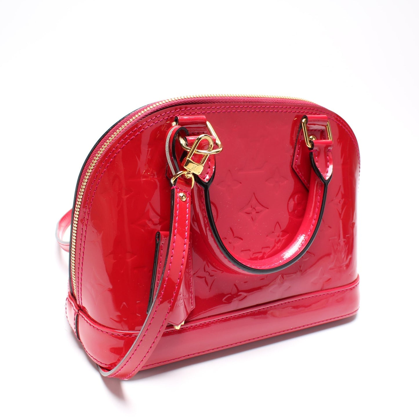 Louis Vuitton Alma BB Vernis Handbag Vernis 2