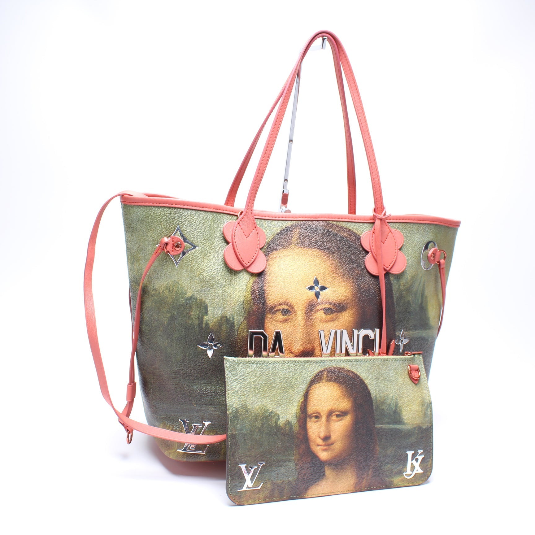 Louis Vuitton Neverfull MM Masters Da Vinci Wallet Case