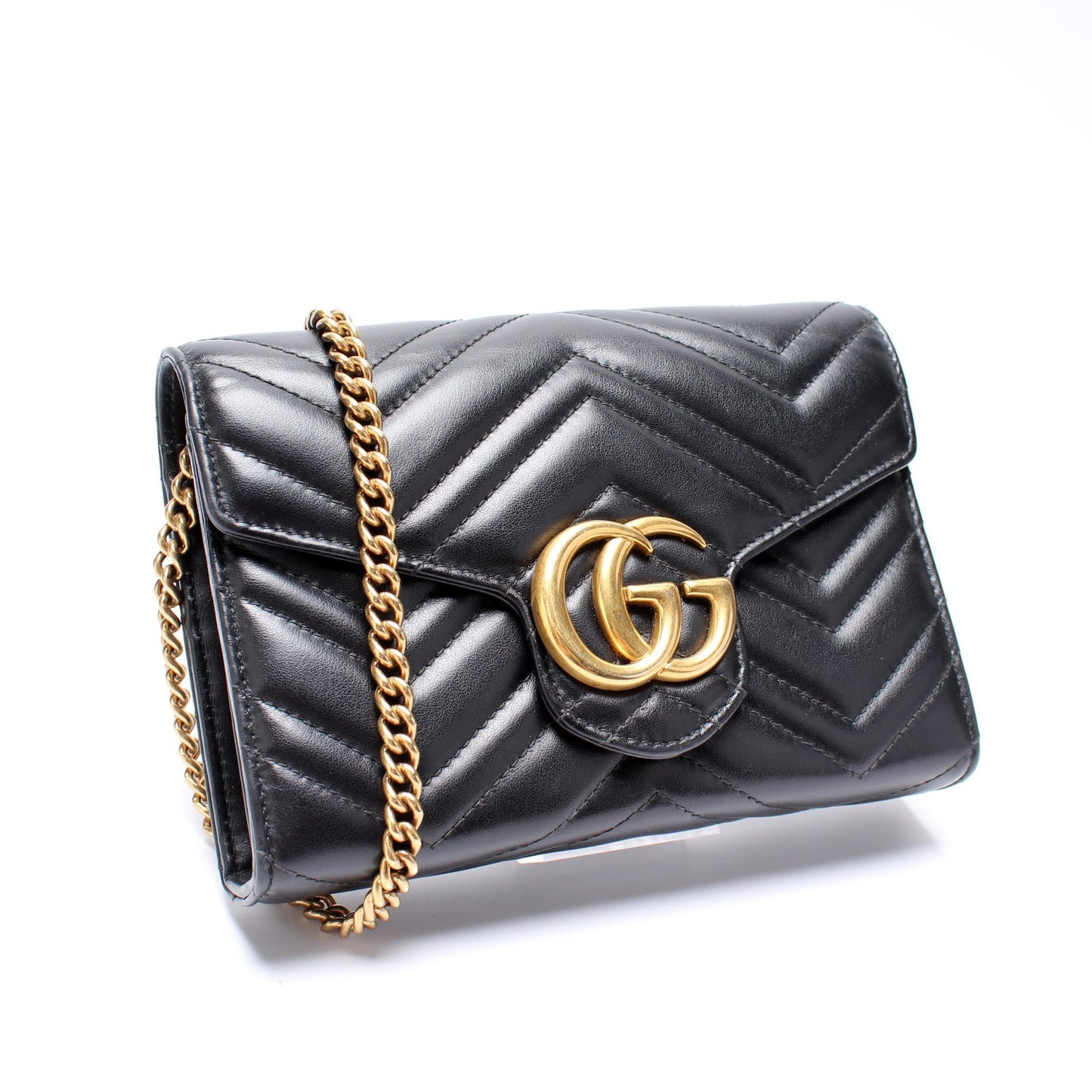 Gucci Marmont Chain Wallet Case Wallet 4