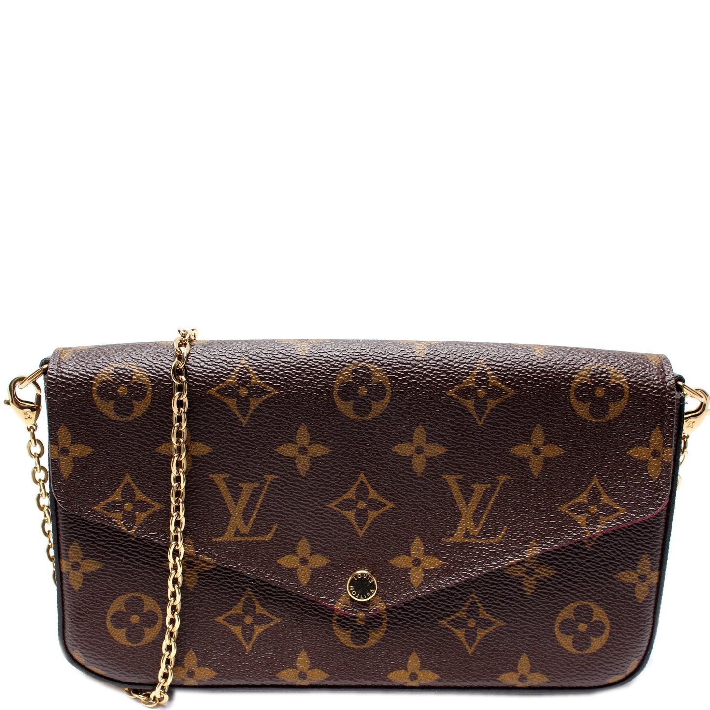 Louis Vuitton Pochette Felicie Monogram Clutch Bag Monogram 5
