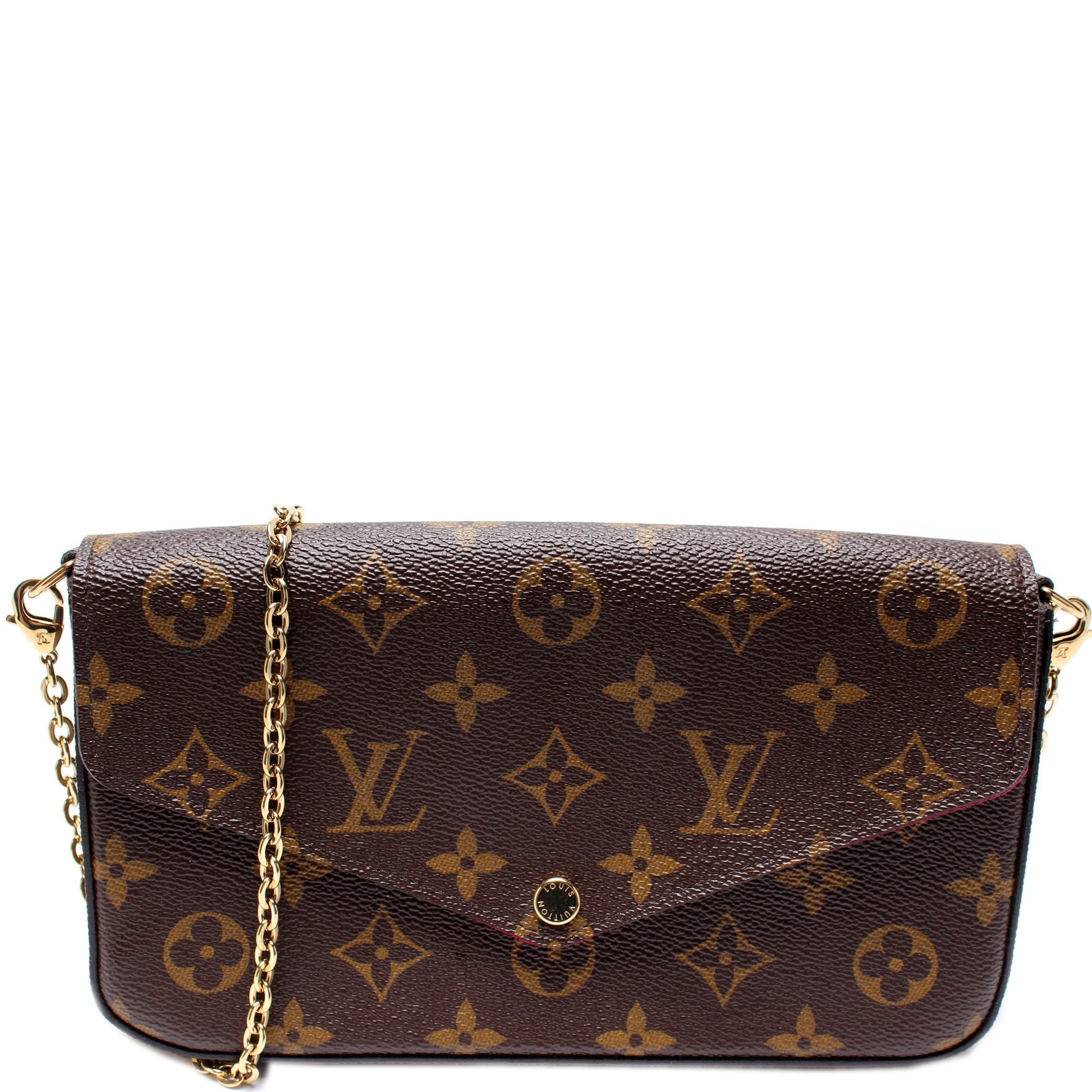 Louis Vuitton Pochette Felicie Monogram Clutch Bag Monogram 5