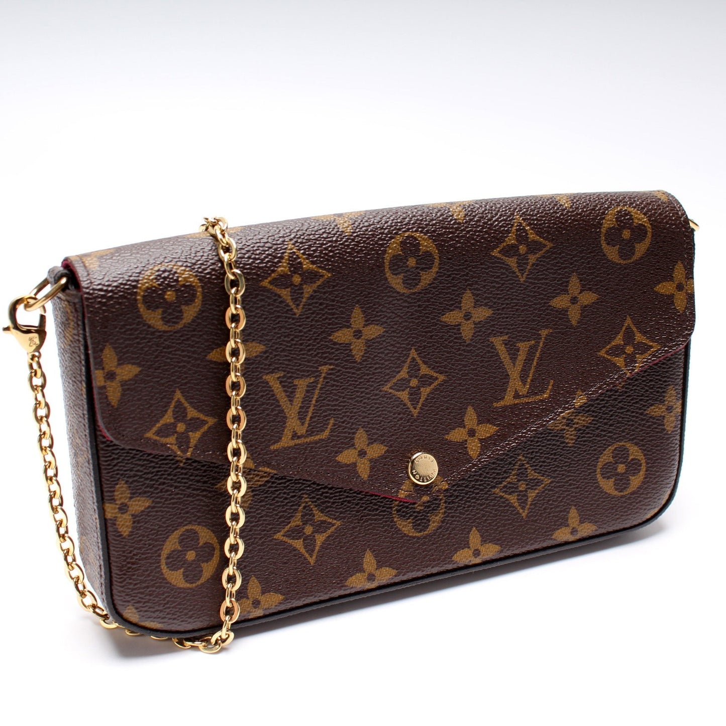 Louis Vuitton Pochette Felicie Monogram Clutch Bag Monogram 5