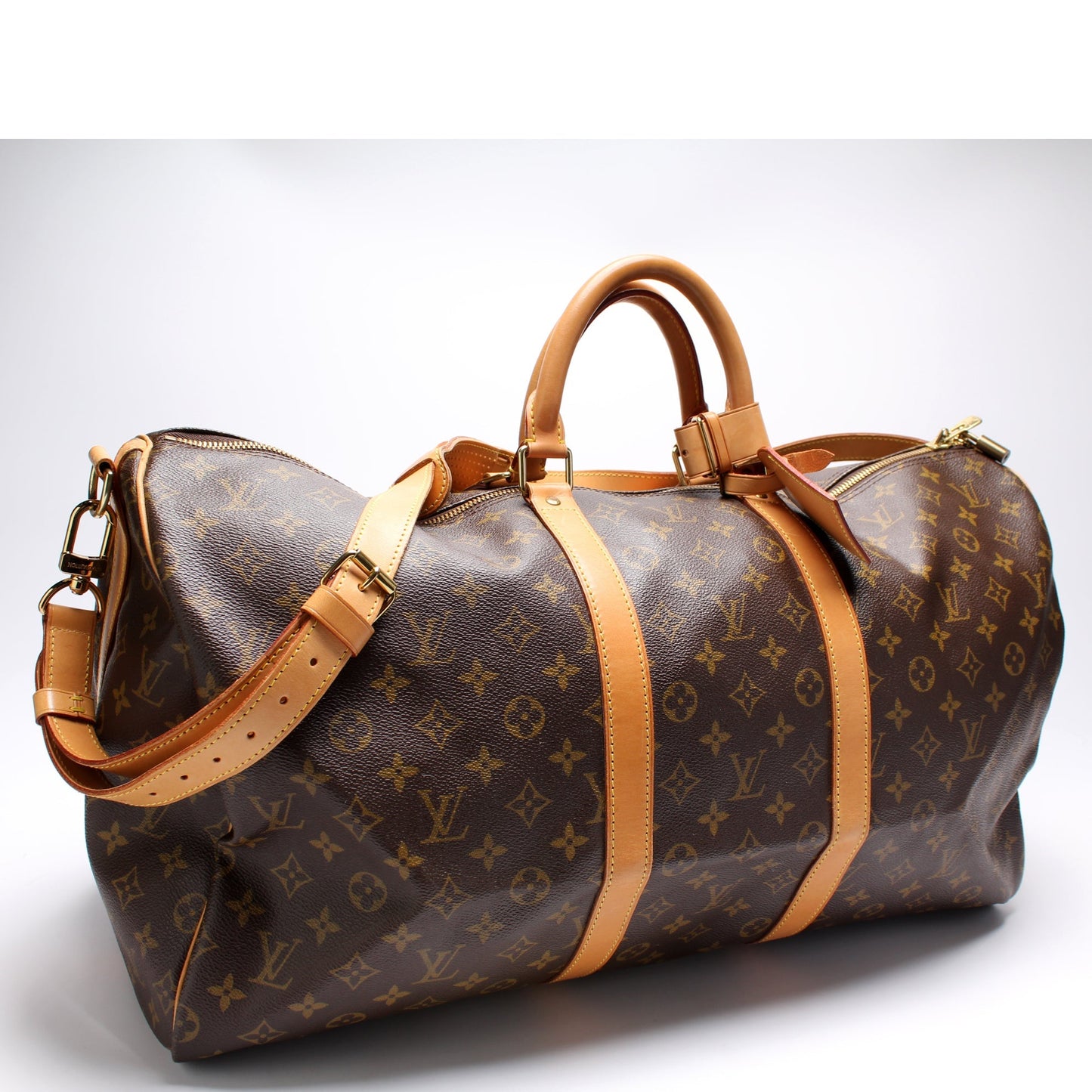 Louis Vuitton Keepall 55 Bandouliere Monogram Travel Bag Bandouliere 3