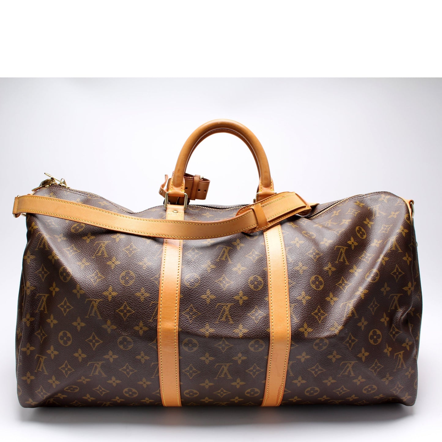 Louis Vuitton Keepall 55 Bandouliere Monogram Travel Bag Bandouliere 3
