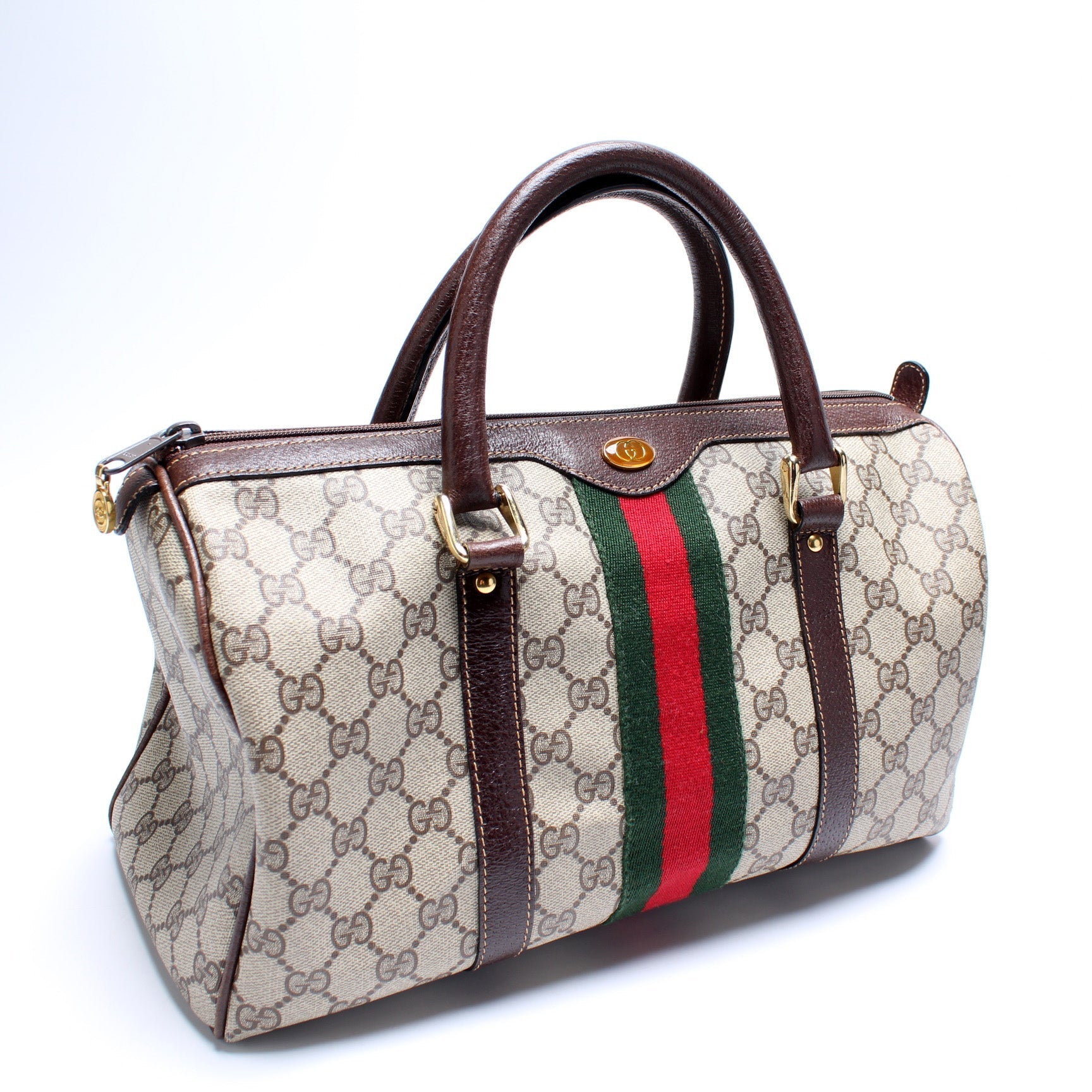 Gucci GG Supreme Boston Large Travel Bag Bag 1