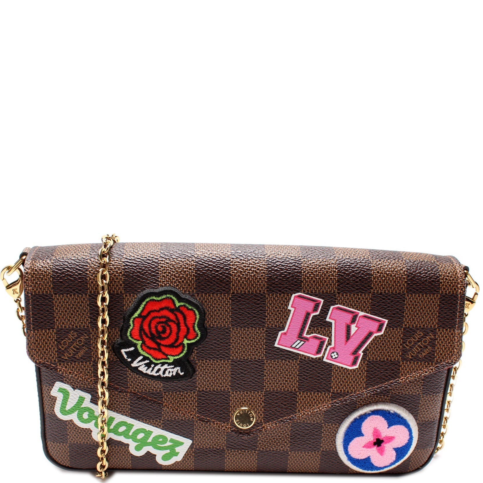 Louis Vuitton Pochette Felicie World Tour Clutch Bag